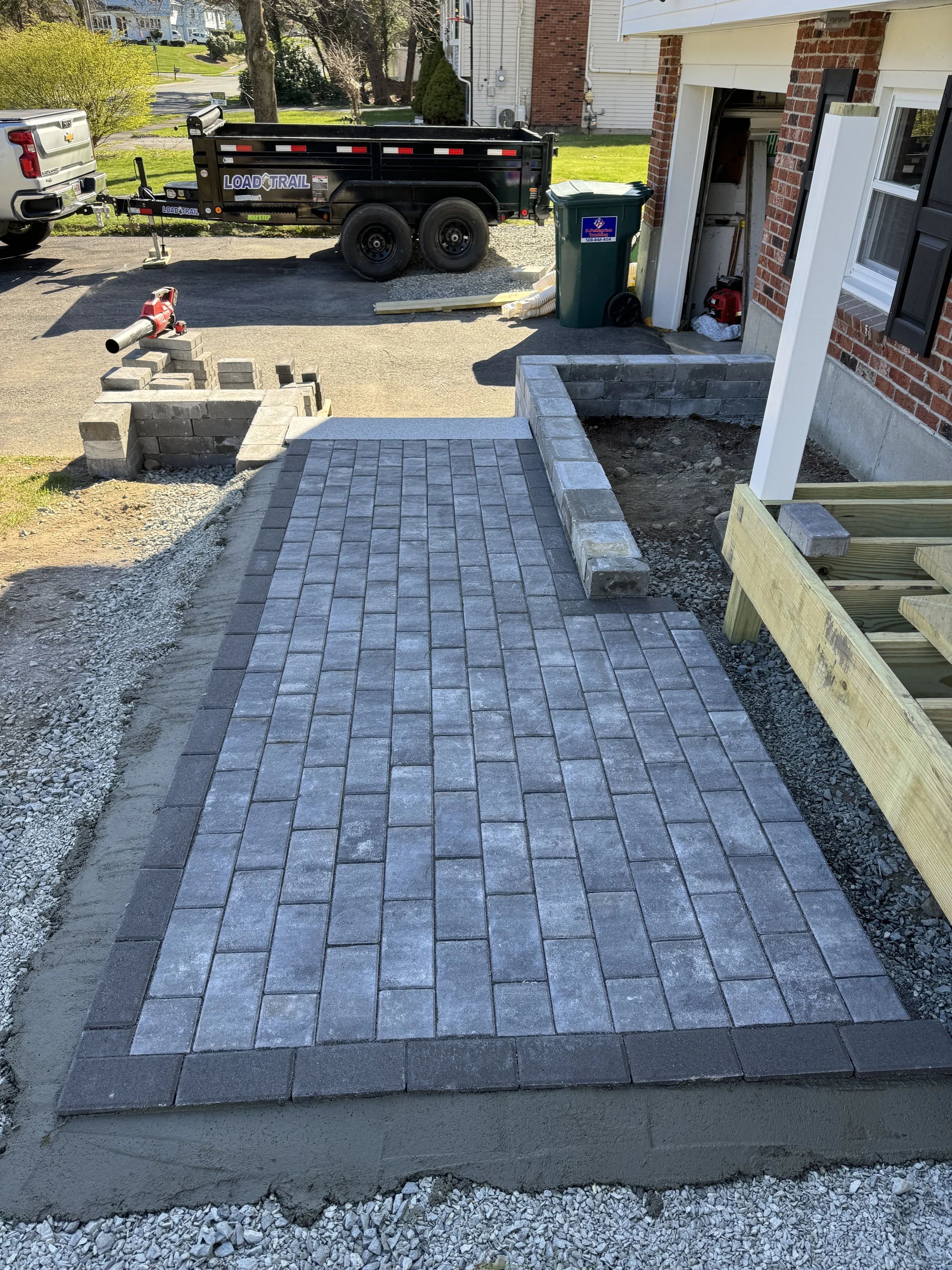 new front walkway 