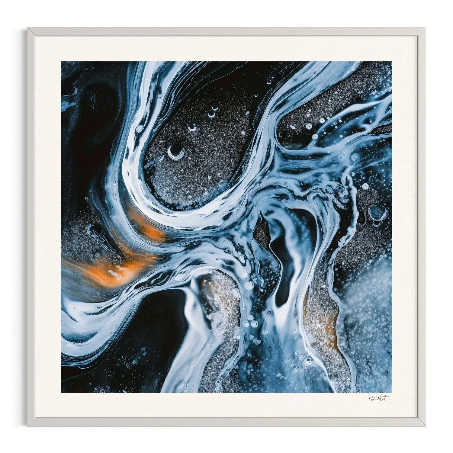 Eternal Flow by Dani Watson shown in a white frame, a signed limited-edition fine art photography print from IRID Gallery