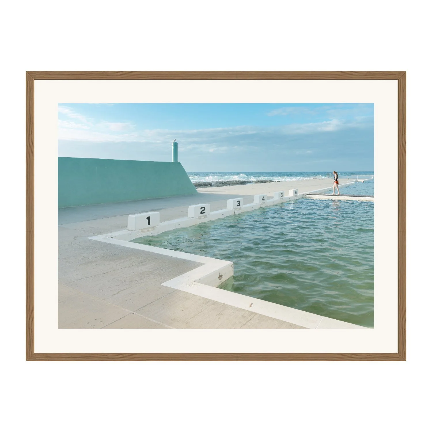 Simon Ray - Newcastle Ocean Bath - Oak Frame.jpg
