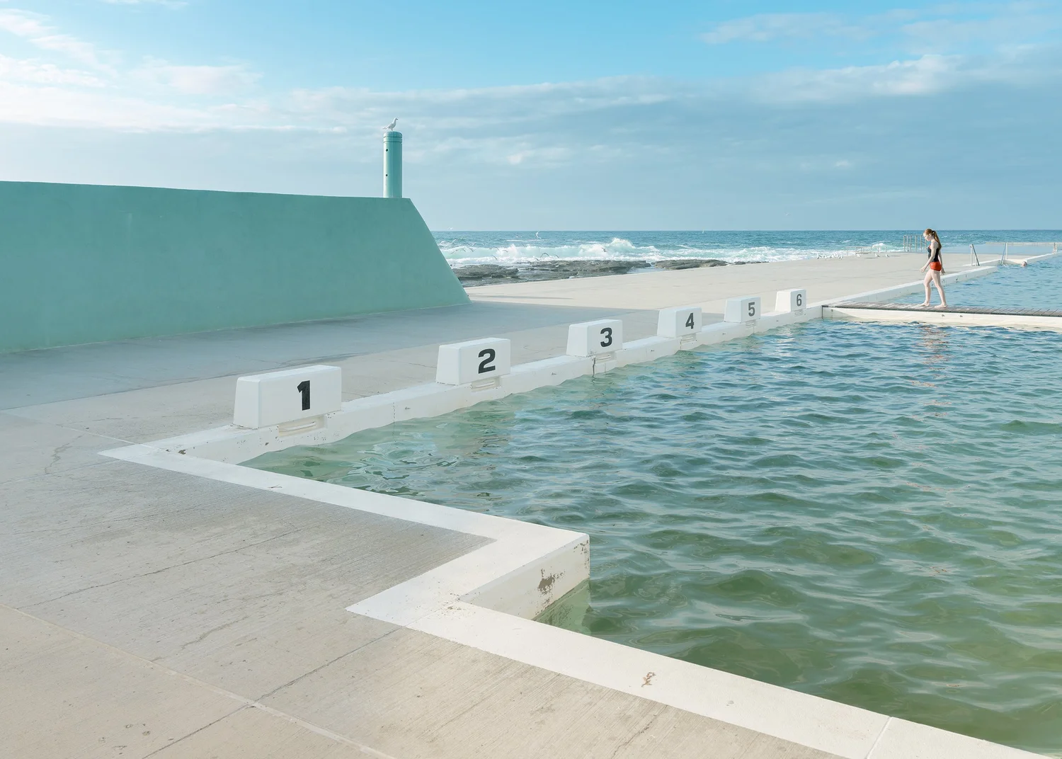 Newcastle Ocean Baths photographed by Simon Ray