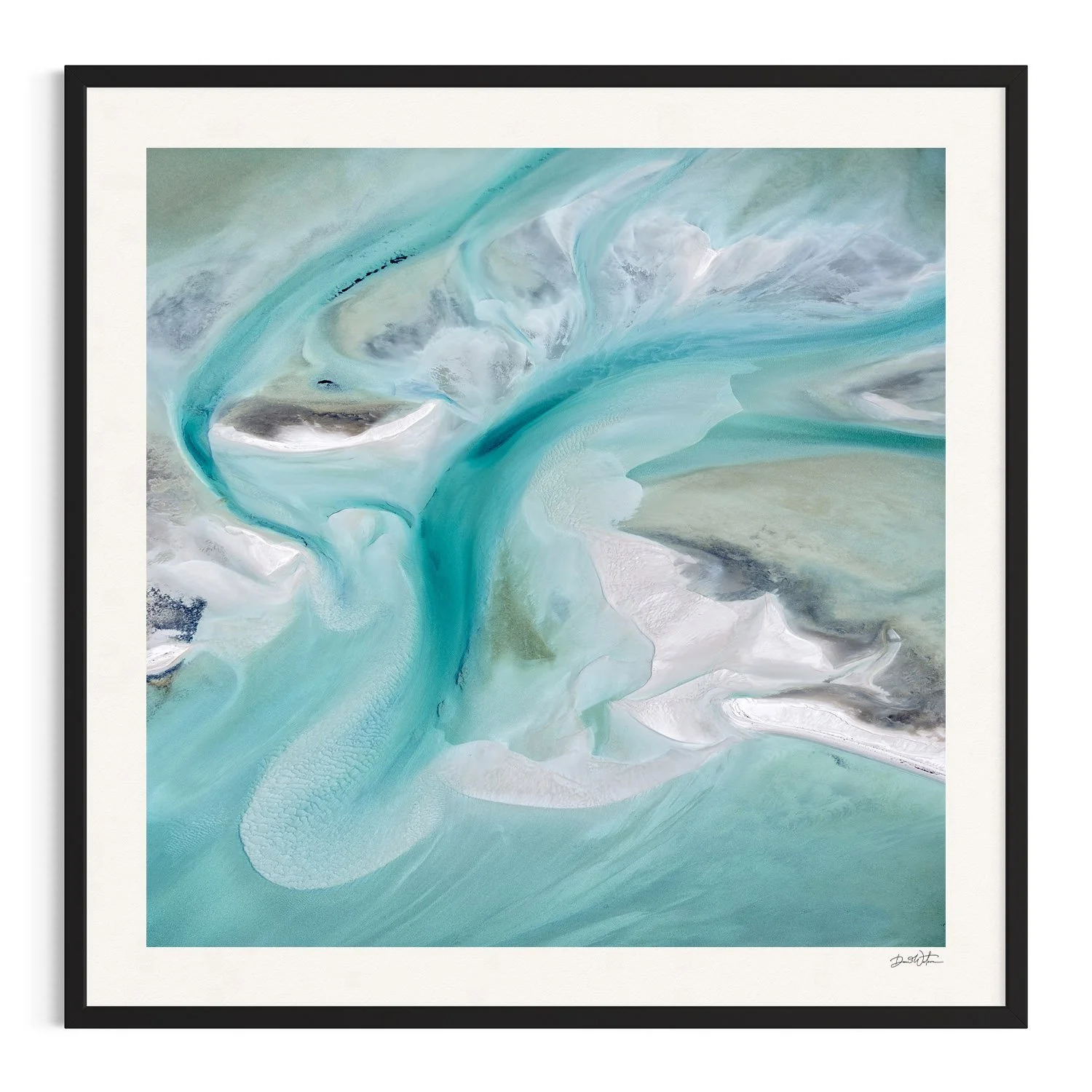 The Tree by Dani Watson shown in a black frame, a signed limited-edition fine art photography print from IRID Gallery