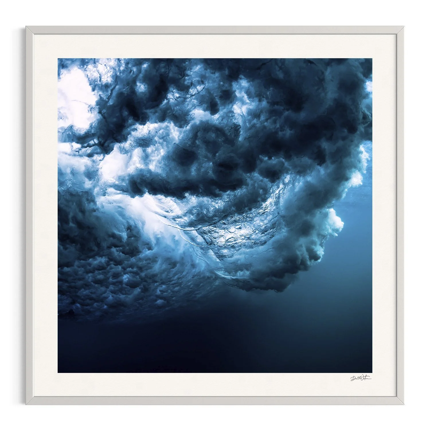Maelstrom by Dani Watson shown in a white frame, a signed limited-edition fine art photography print from IRID Gallery