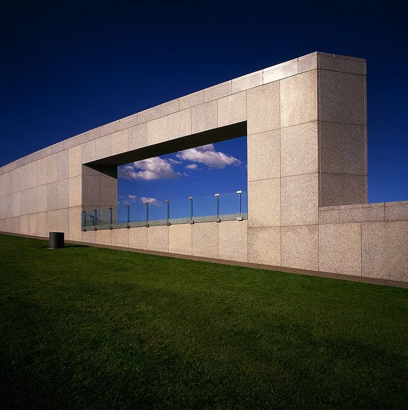 Architectural photograph of Parliament House in the Australian Capital Territory by Guy Little
