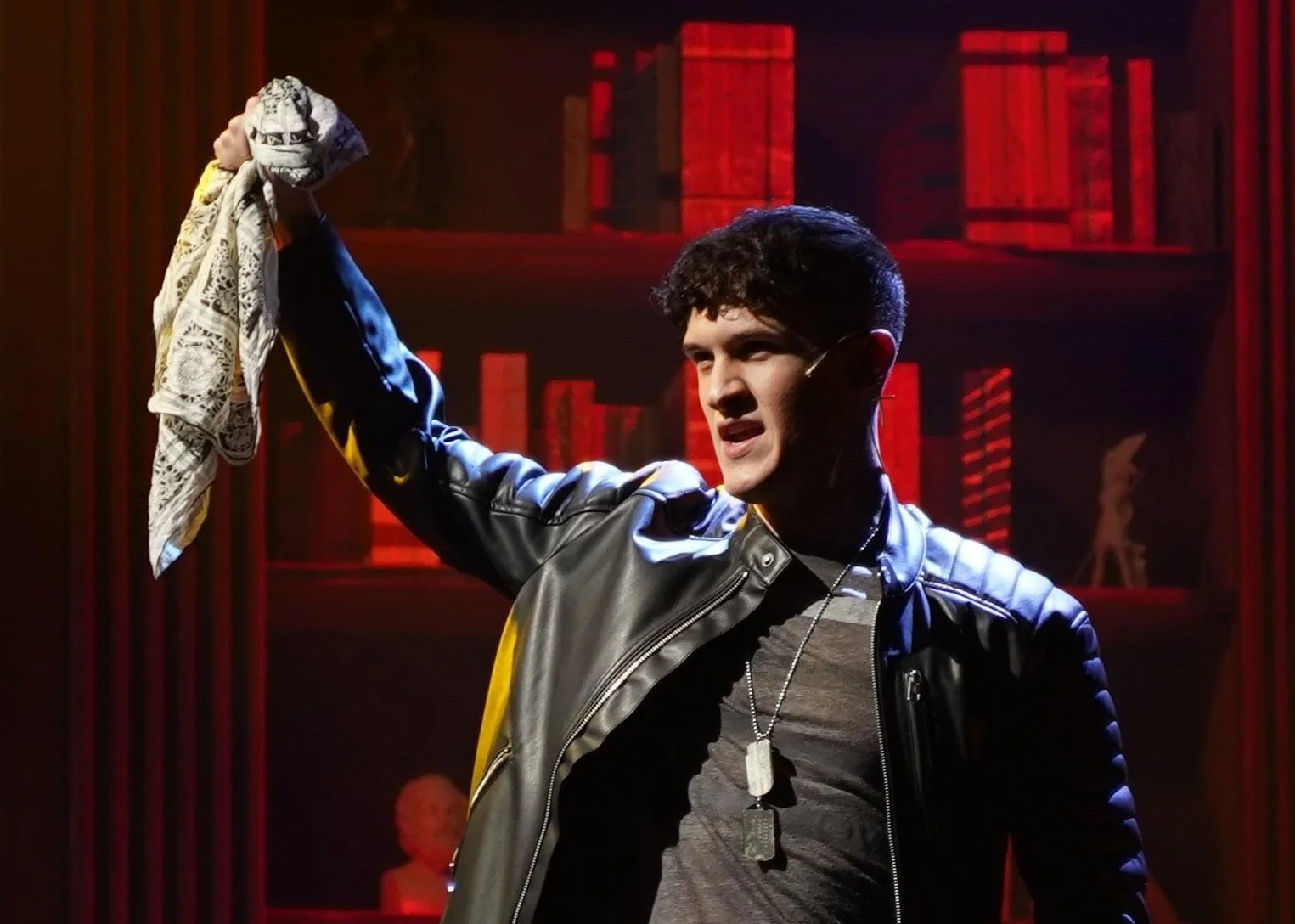 Eric as Judas in Godspell (Henegar Center)