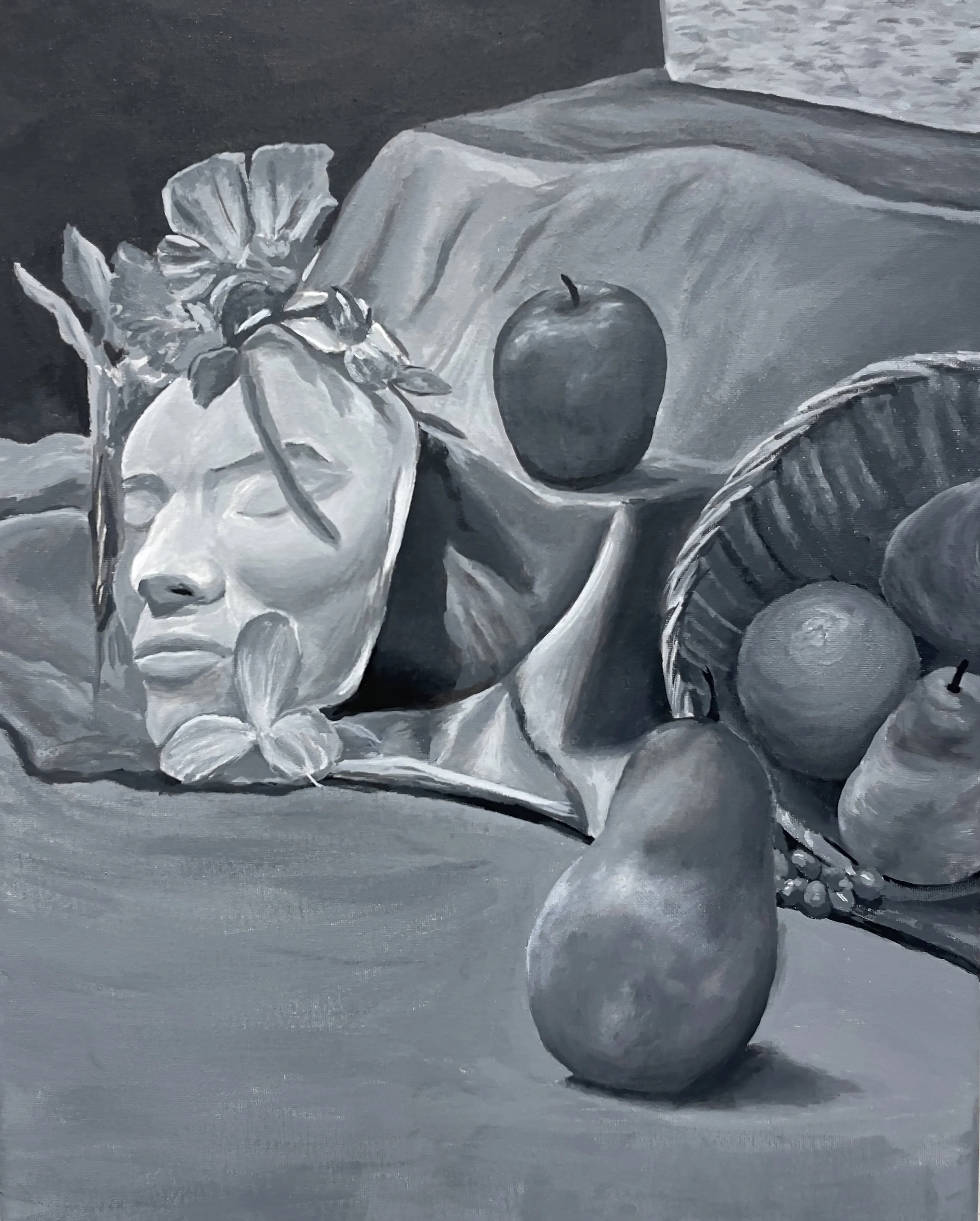  "Still Life"   
Medium: Acrylic Paint on Canvas  
