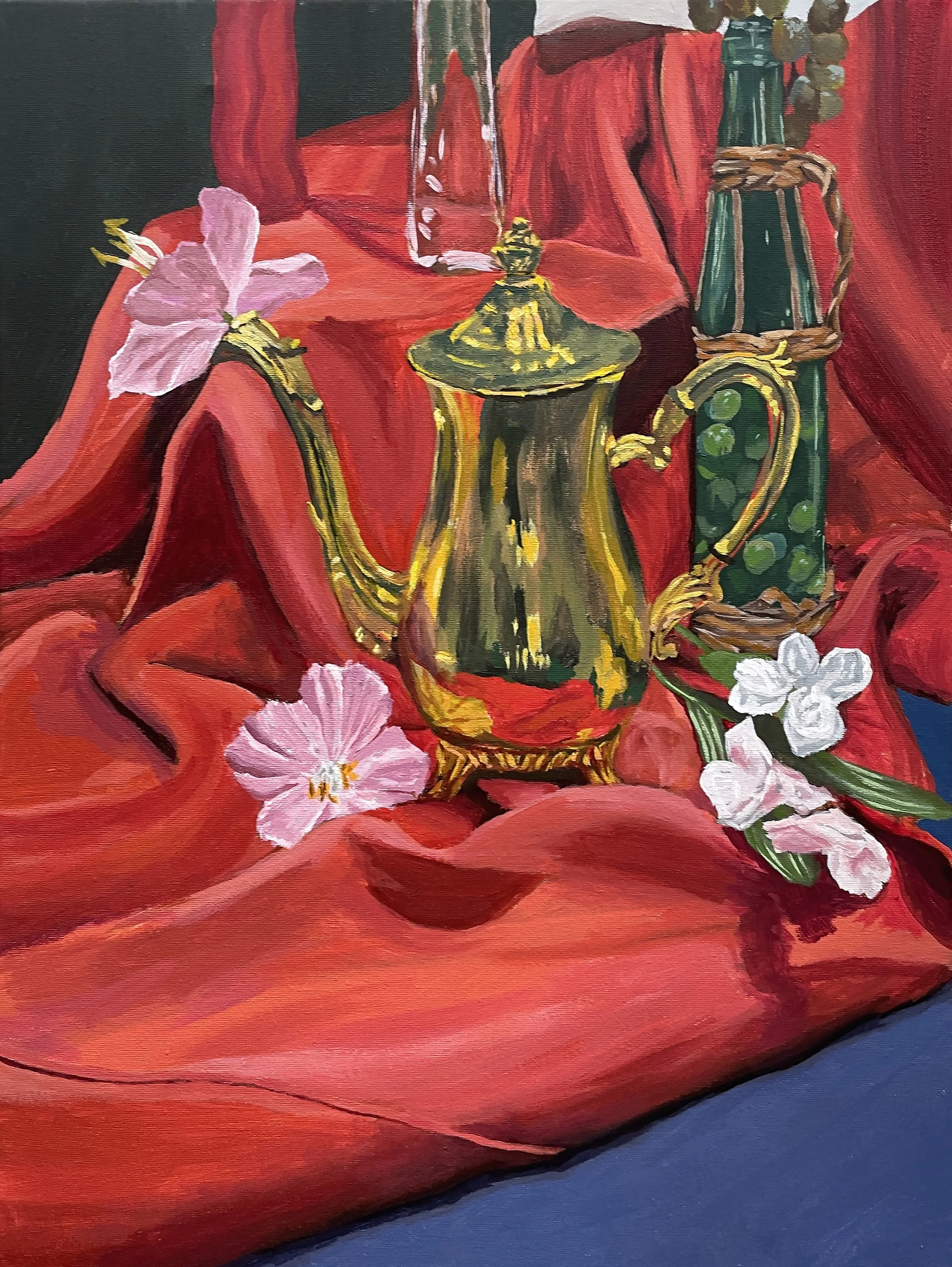  "Still Life"   
Medium: Acrylic Paint on Canvas  