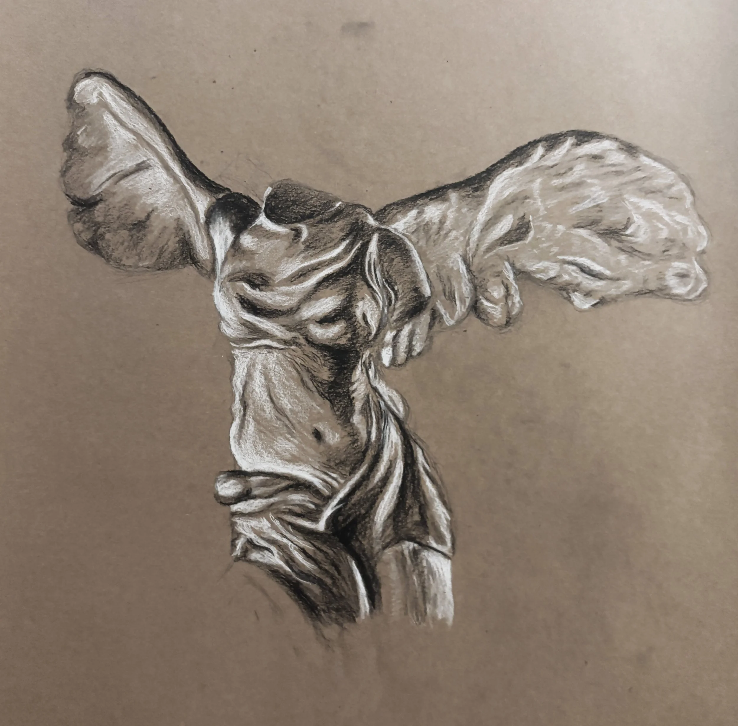  "Figure Drawing"   
Medium: Charcoal  