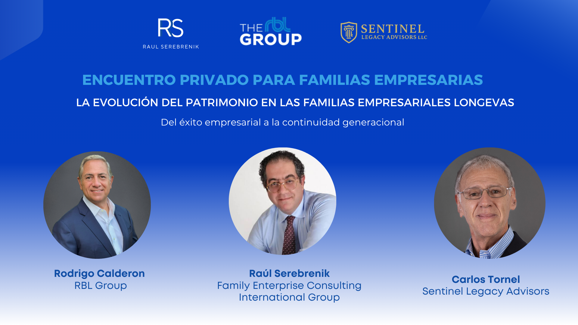 Encuentro privado sobre patrimonio y continuidad generacional en familias empresarias longevas