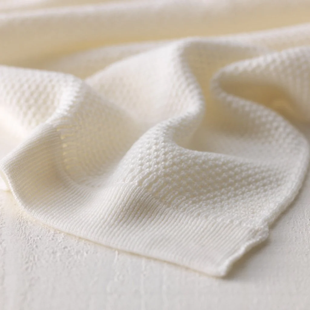 Moss Stitch Blanket