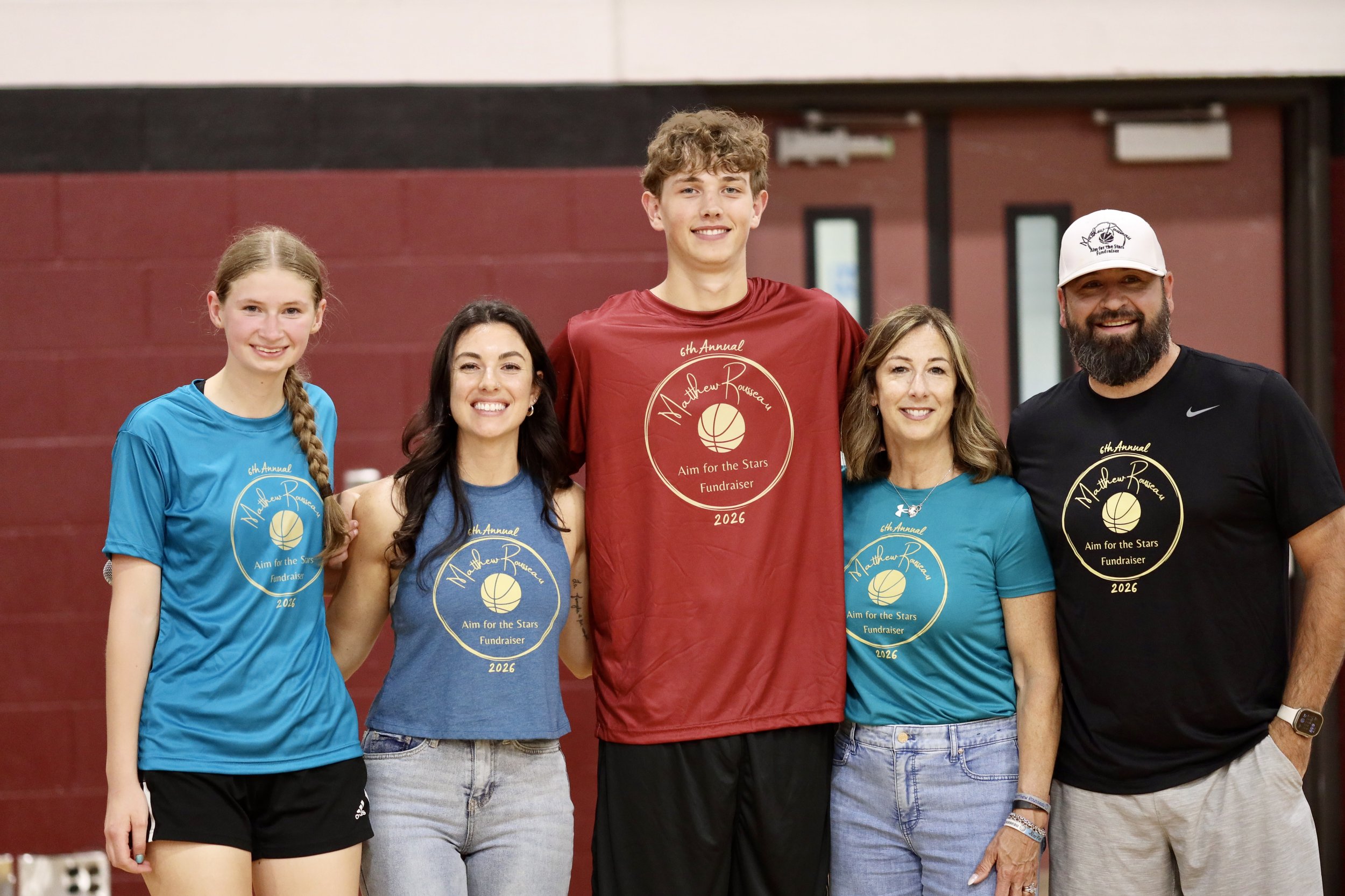 2026 Basketball Scholarship Award Winners - Dorothy Olmstead, Jack Gollow, and James Canny (not pictured)