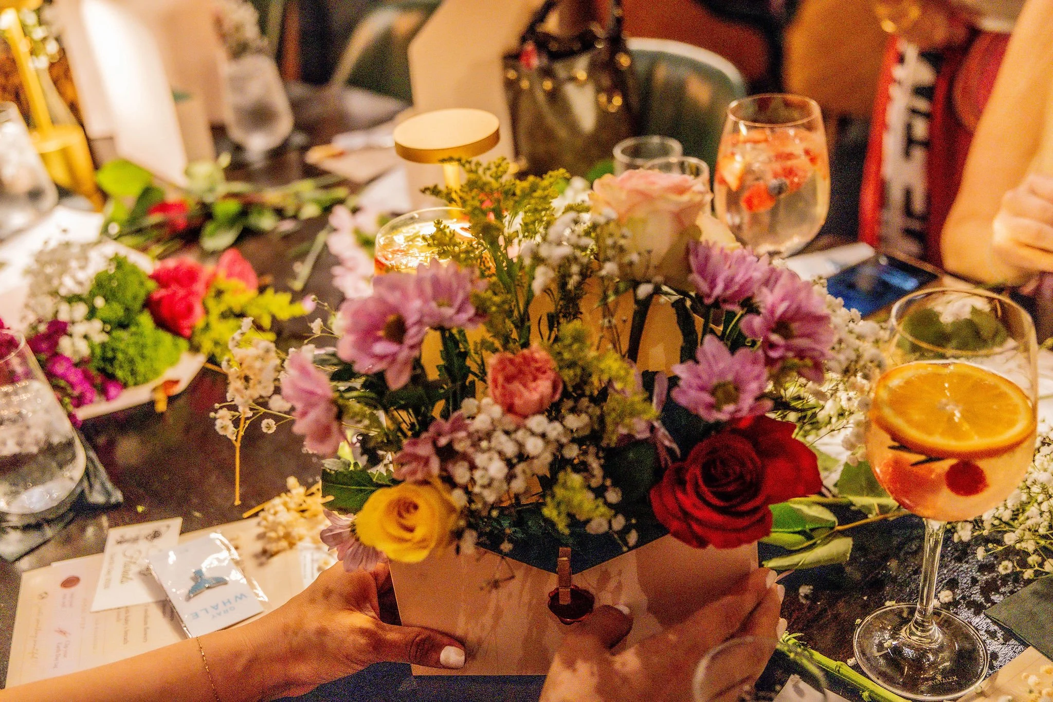 letter bouquet class 