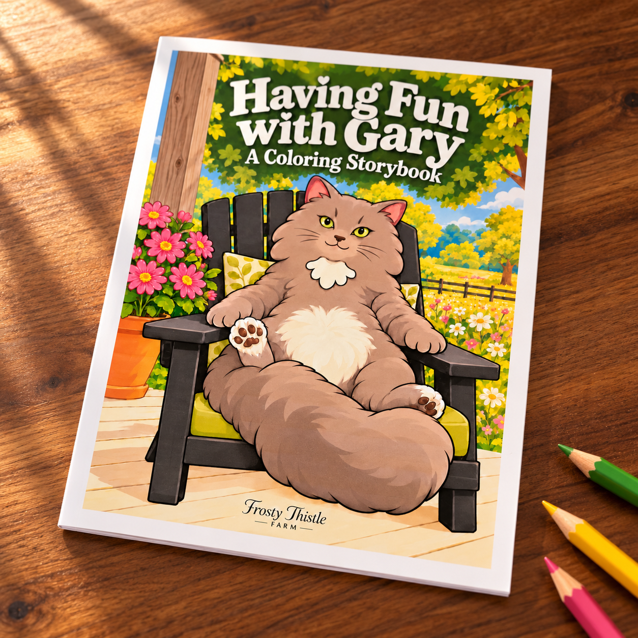 Having Fun With Gary | A Coloring Storybook