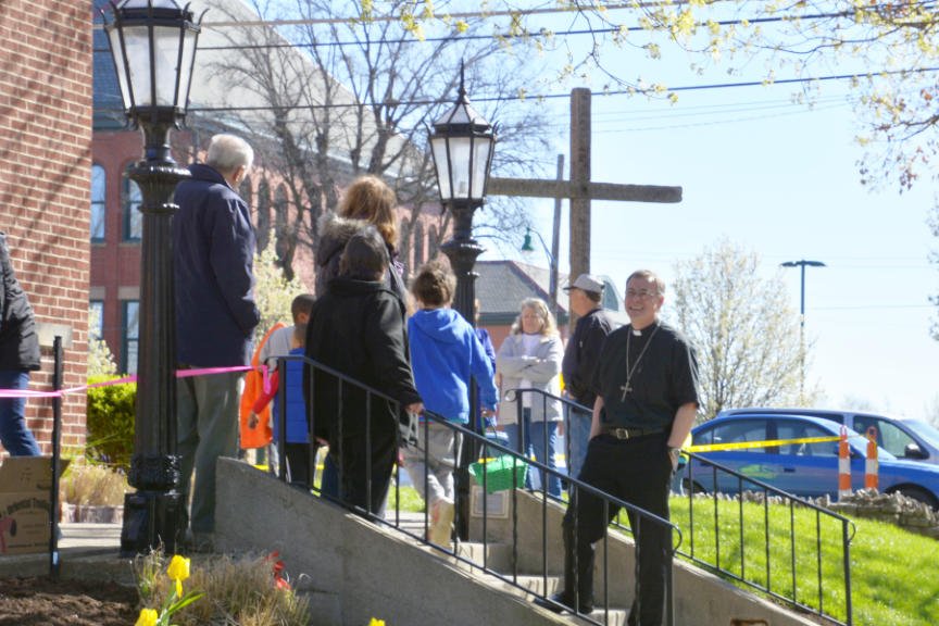 outdoor church event