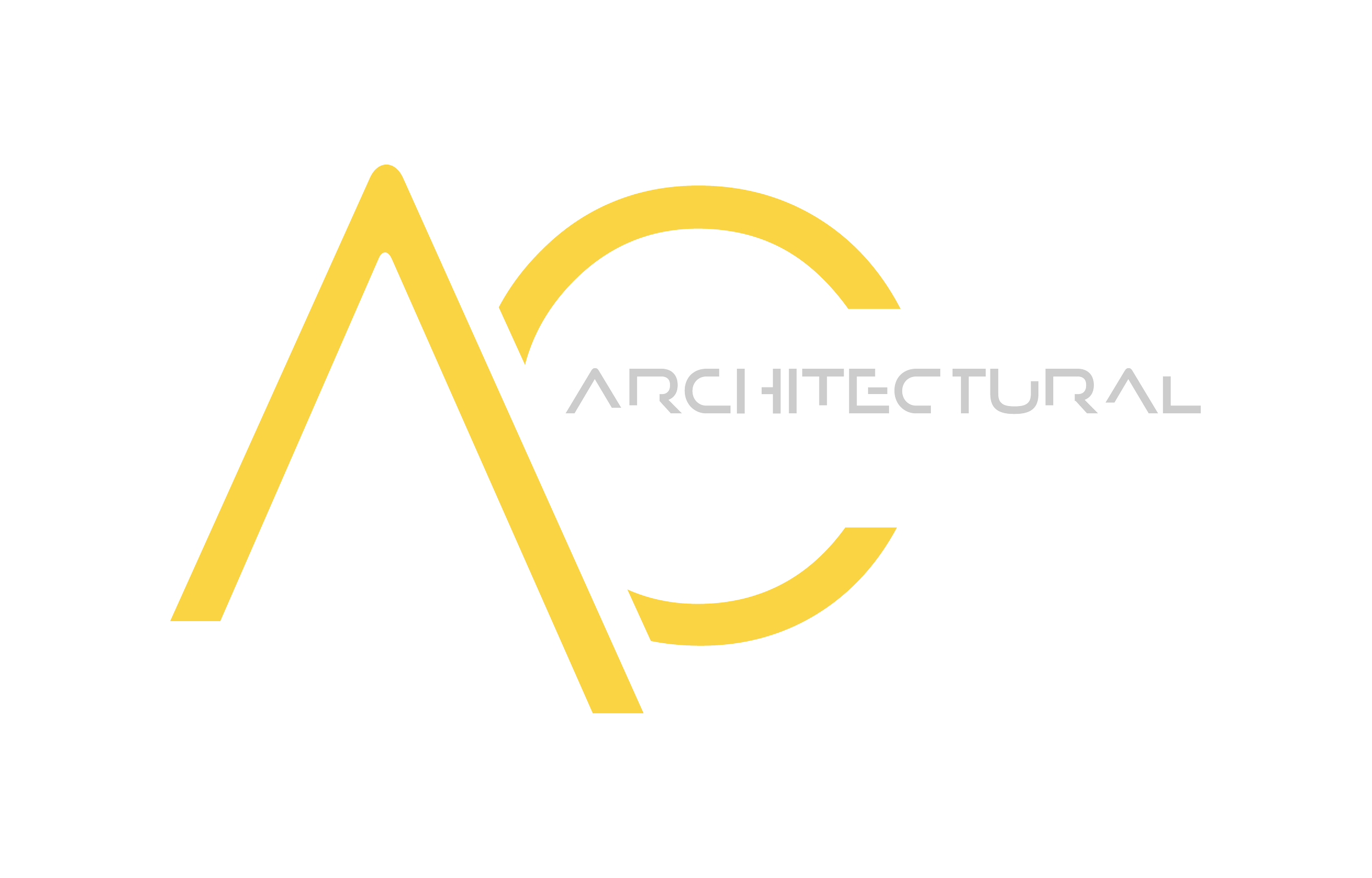 Logo of Architectural Collaborative featuring stylized letters 'A' and 'C' in yellow with black background and the organization's name written in white and gray.