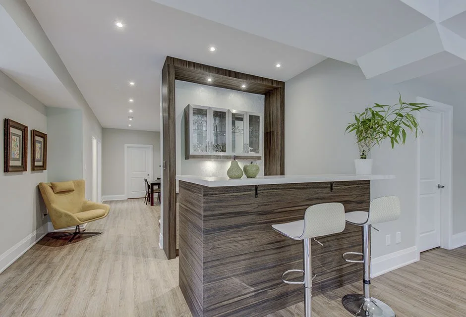 This 4,500 sq. ft. residential project involved the full implementation and furnishing of a private home, with a focus on creating a cohesive and refined living environment. The scope included coordination of new flooring throughout, selection and in