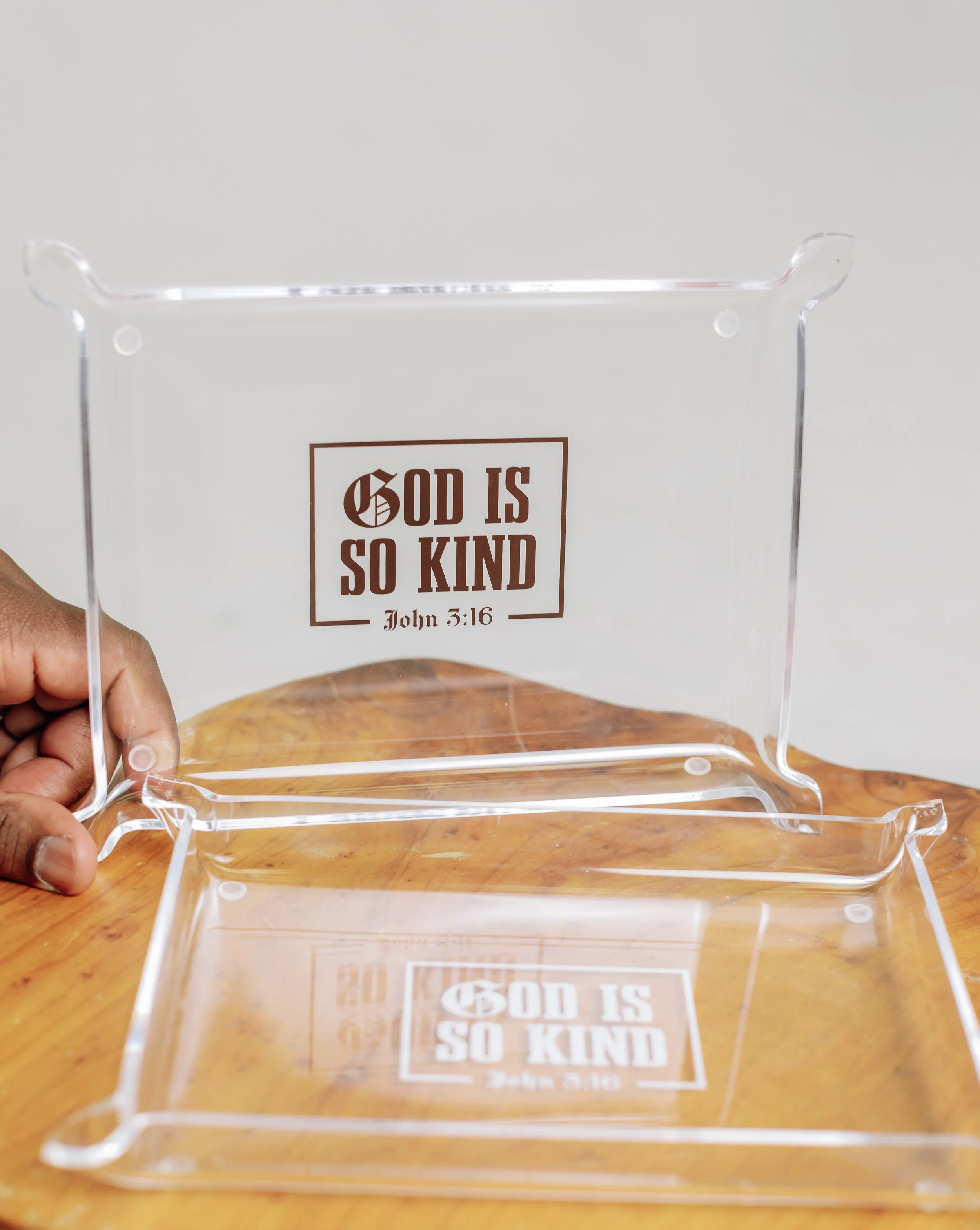 The Gospel Acrylic Tray