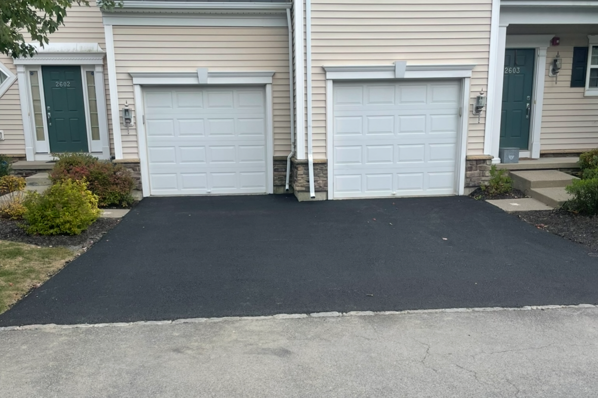Professional asphalt paving service in Hudson Valley NY residential property