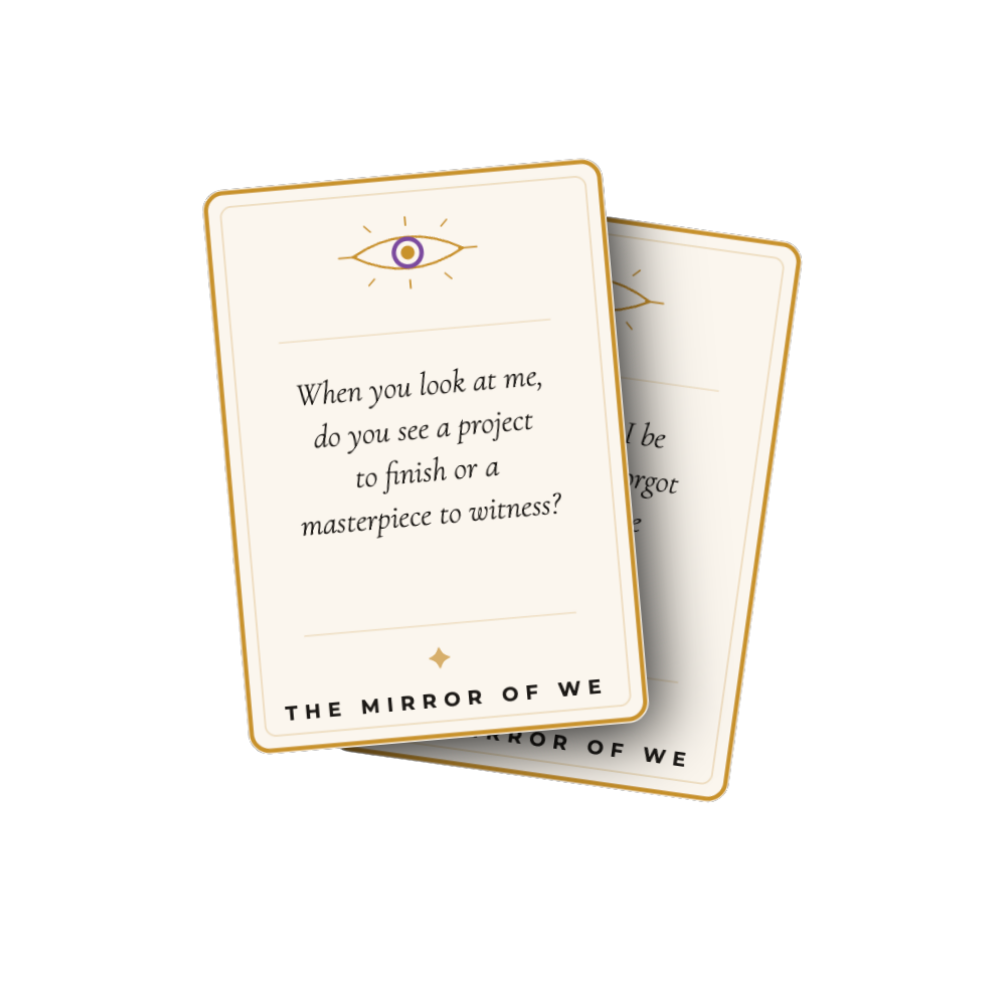 The Mirror of We™ — The I AM Card Game