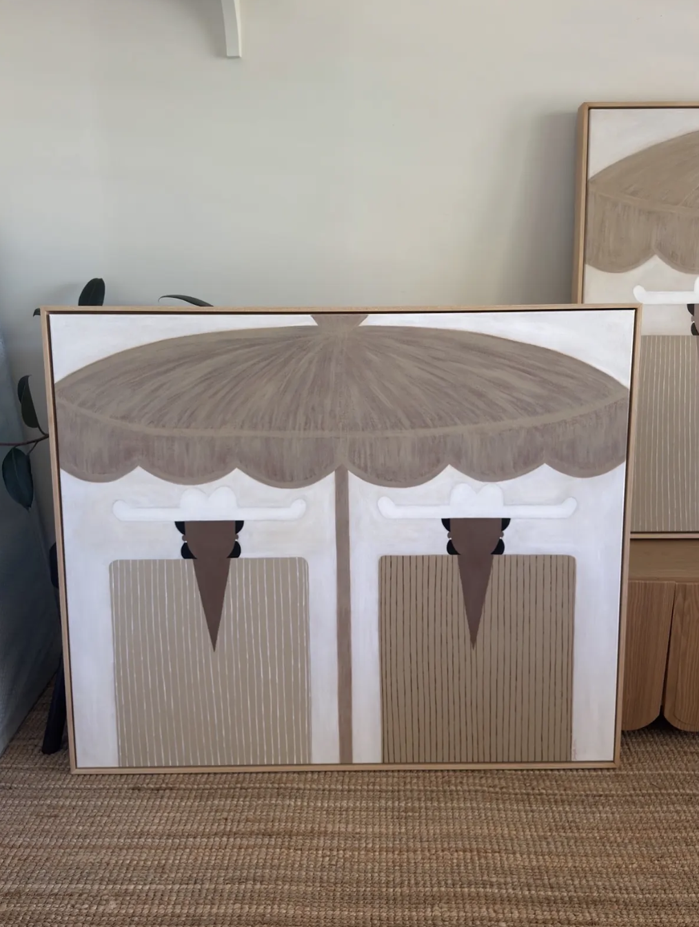 The Beige Umbrella Girls