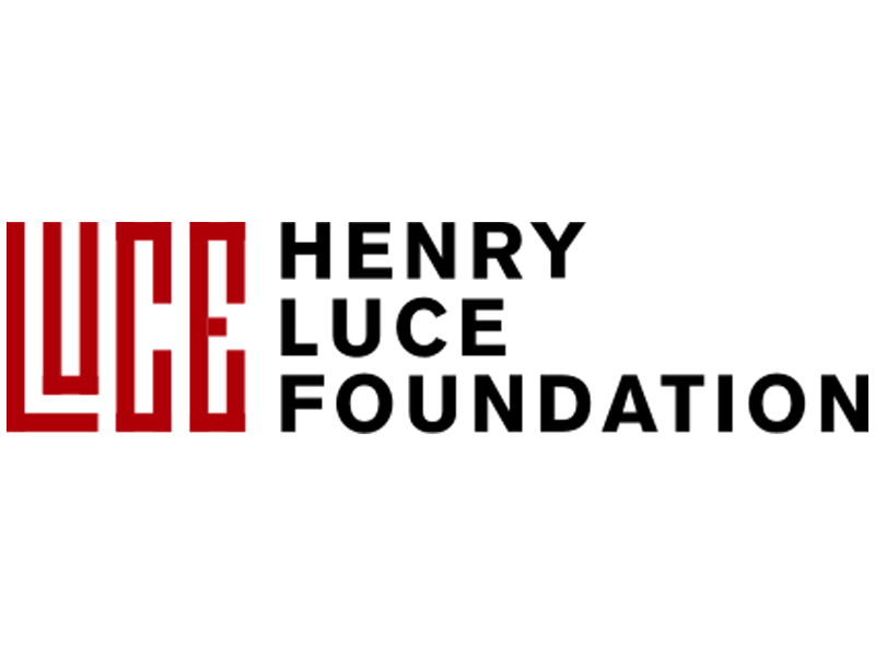 Logo for the Henry Luce Foundation with stylized red letters 'LUC' and the foundation's name in black text.