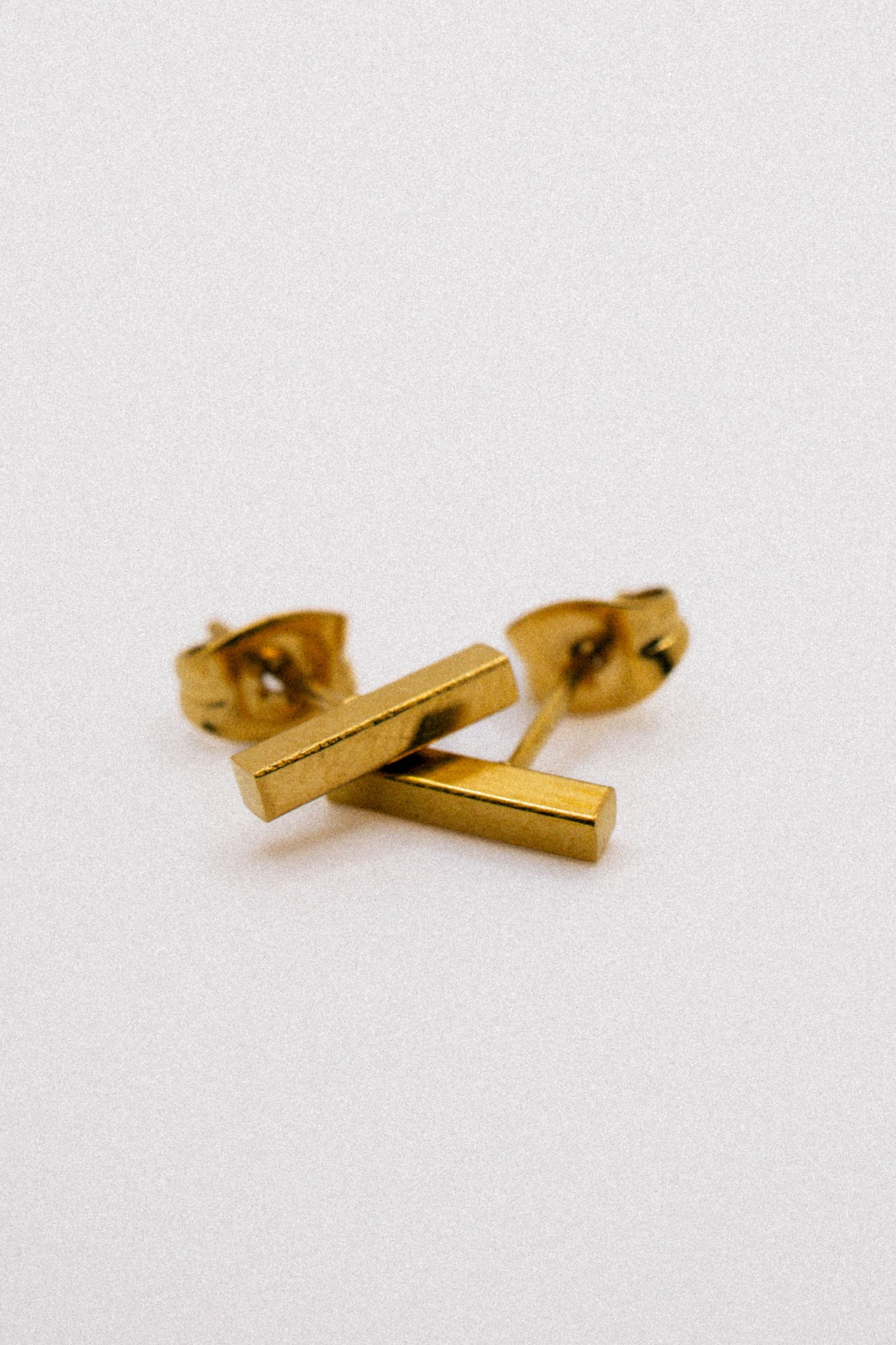 Minimal Bar Stud Earrings