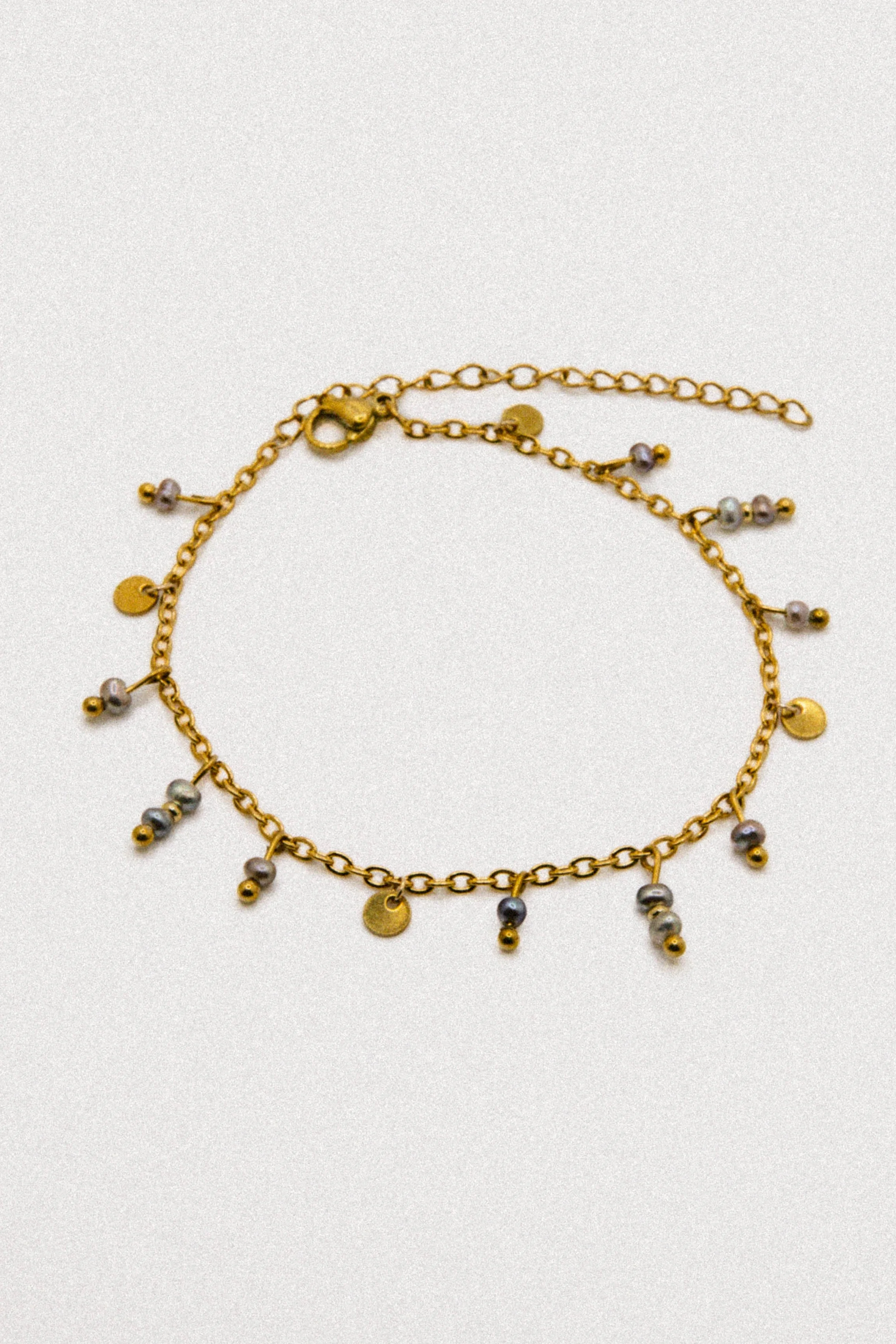Peacock Pearl Bracelet