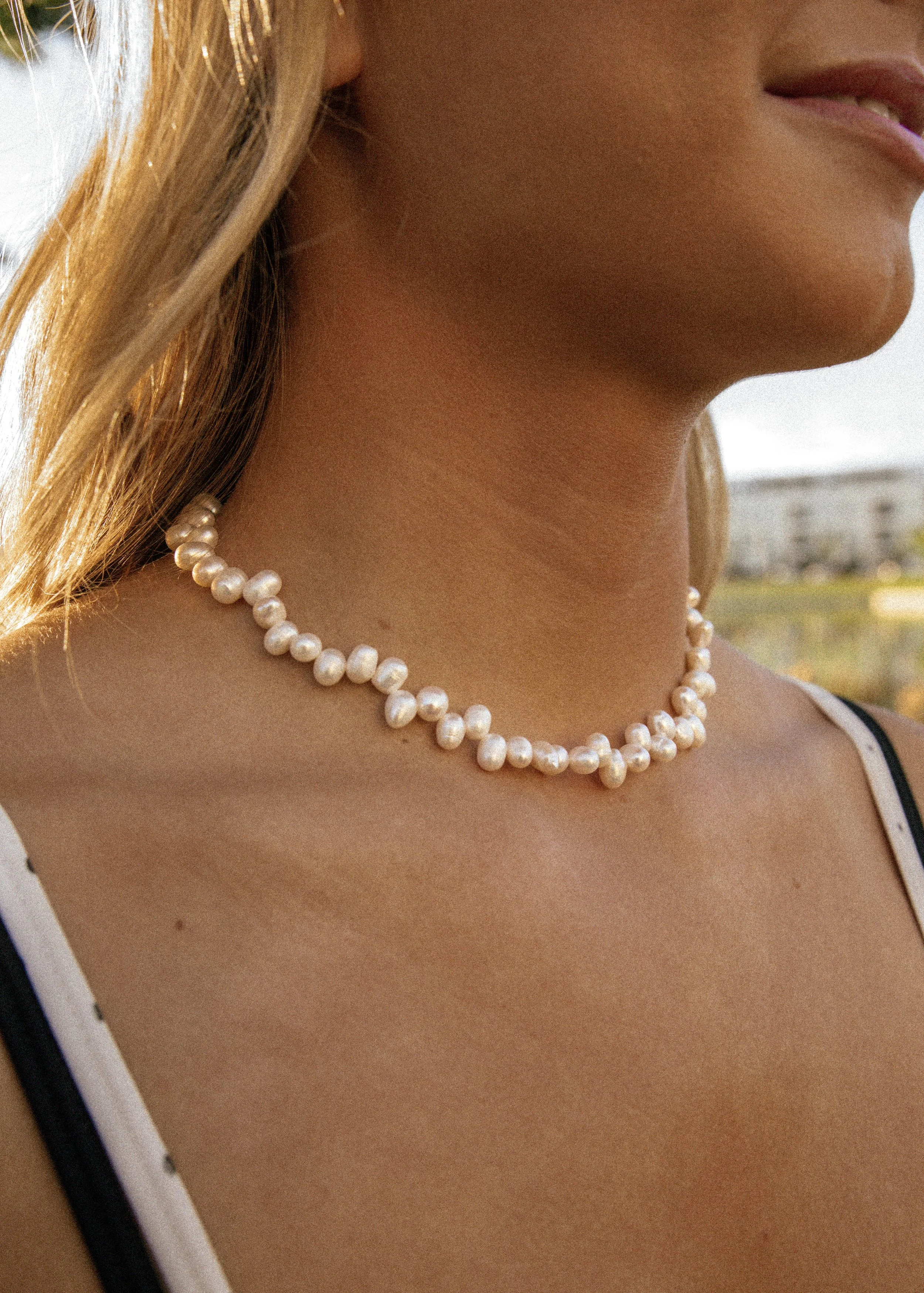 Tidepool Pearl Necklace