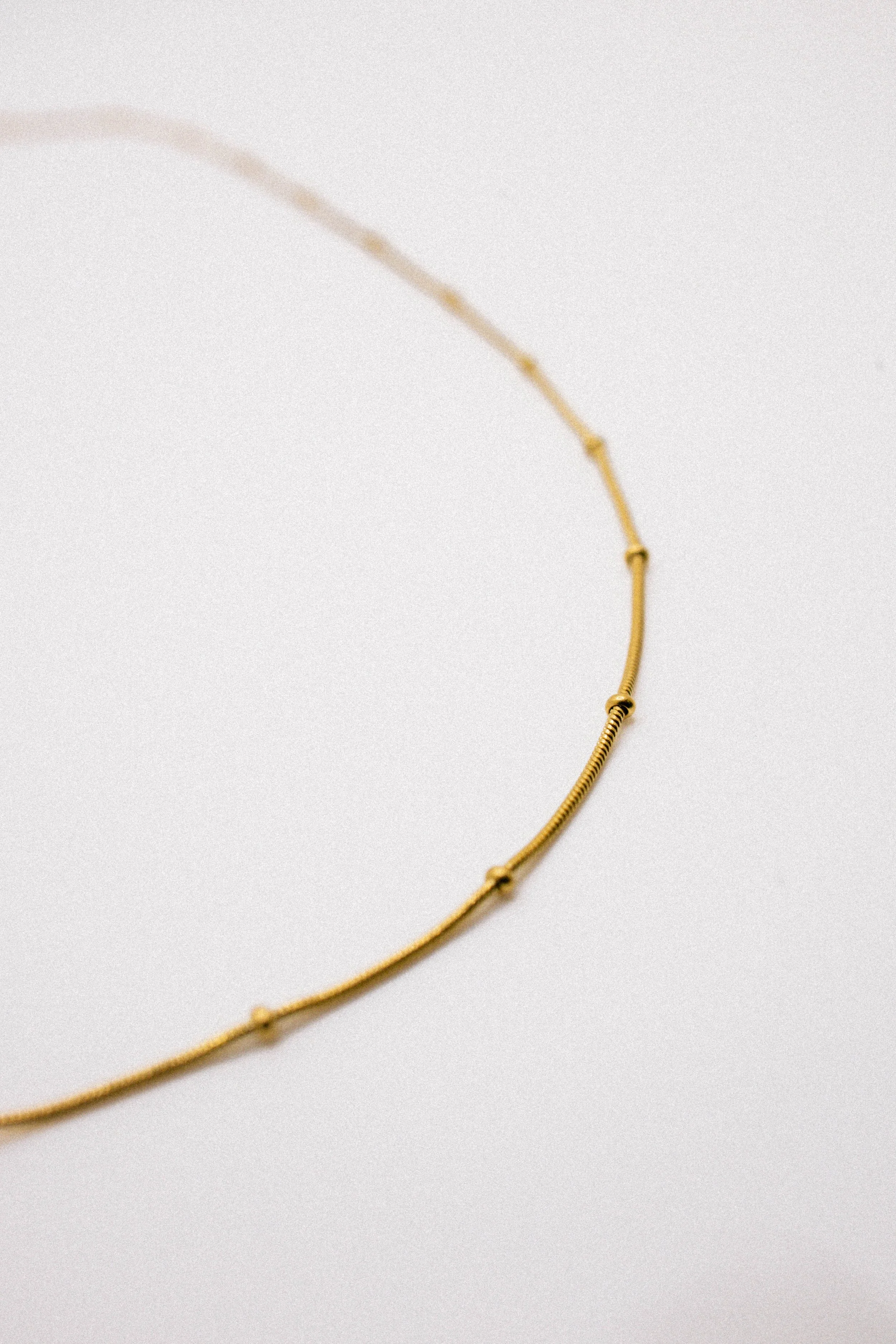 Satellite Snake Chain Necklace