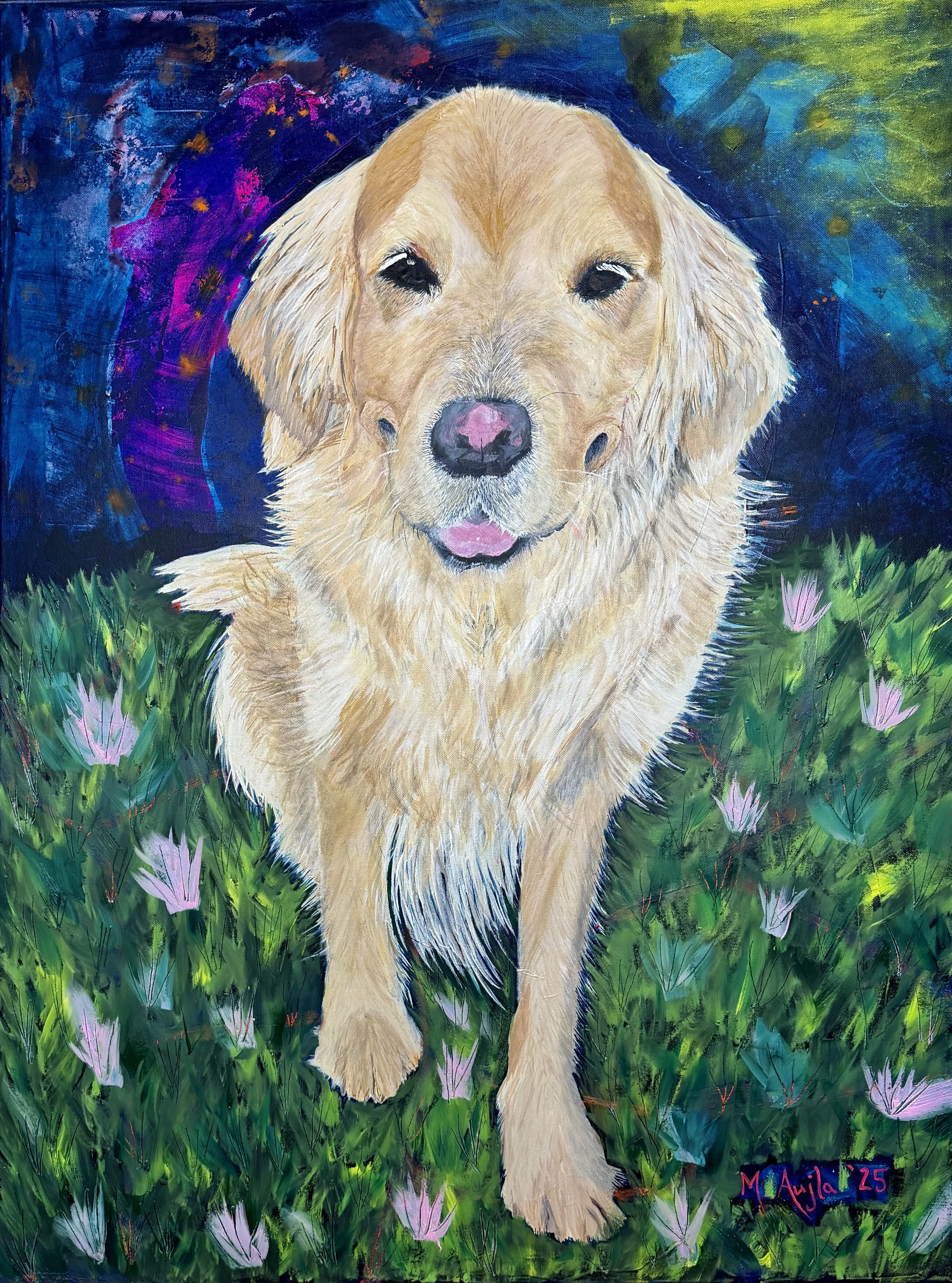 The Gentle Center
2026
Acrylic & oil on canvas
30" x 40"