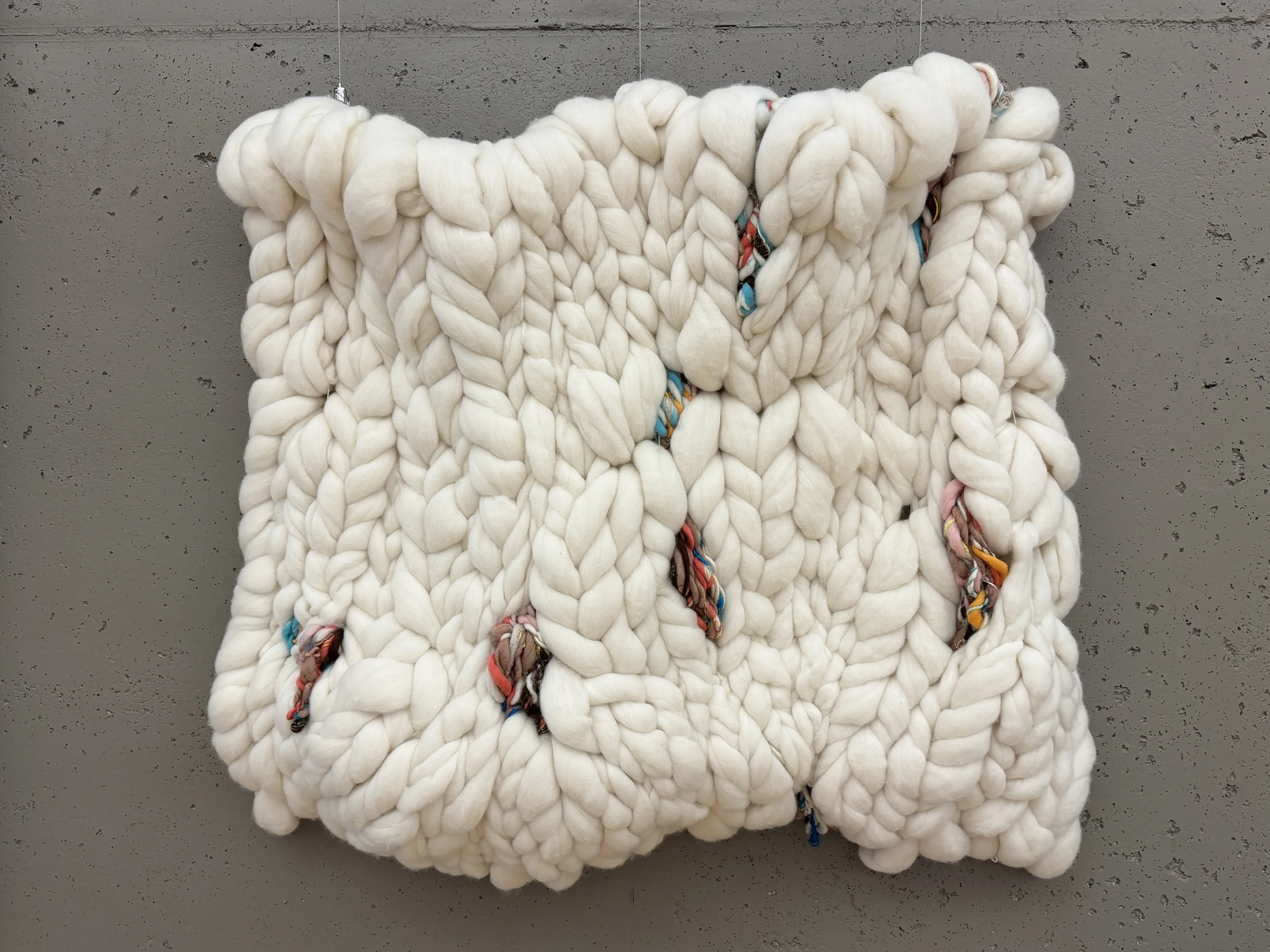 Embedded
2019
Wool, mixed fiber
35"H x 40"L
