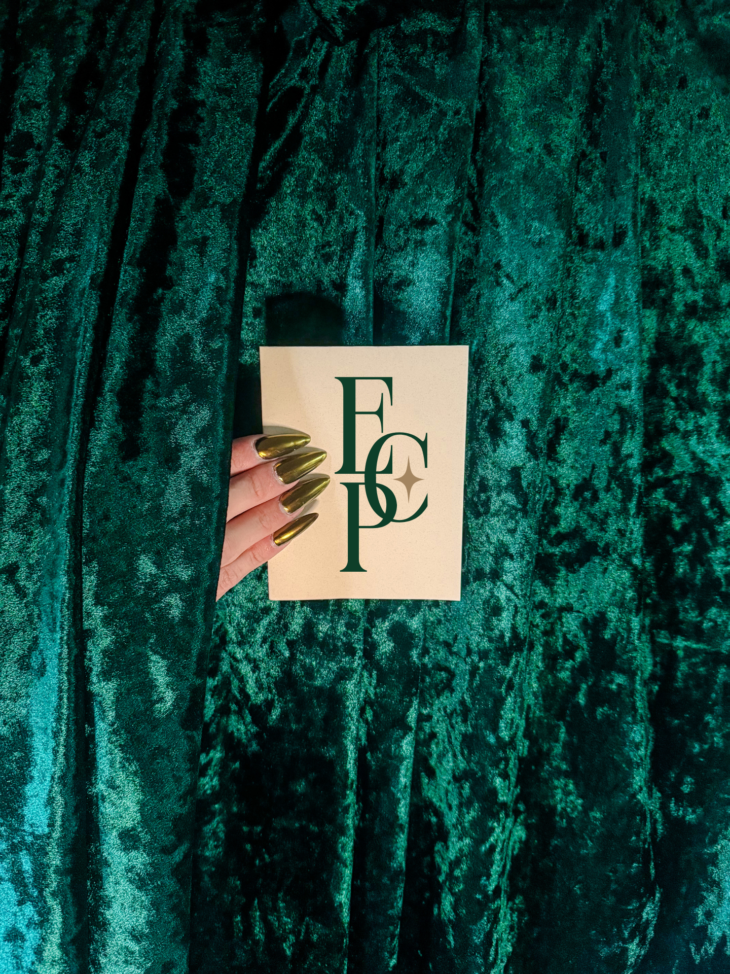 Emerald Curtain with ECP Logo