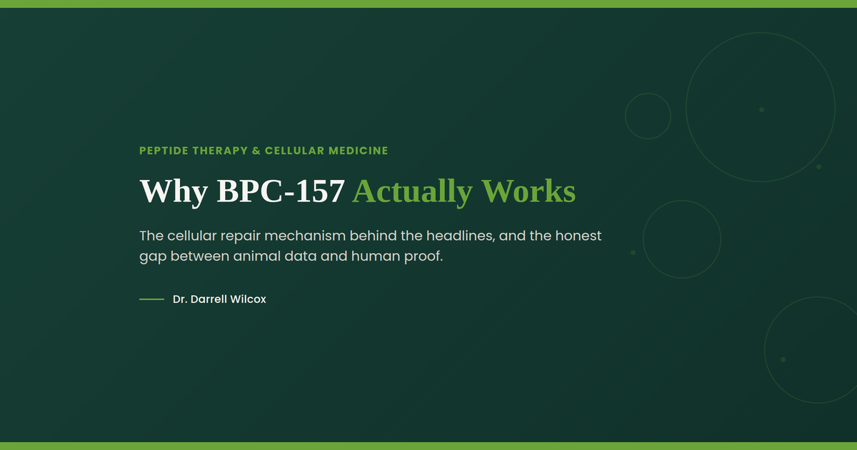 Why BPC-157 Actually Works: The Cellular Repair Mechanism Behind the Headlines