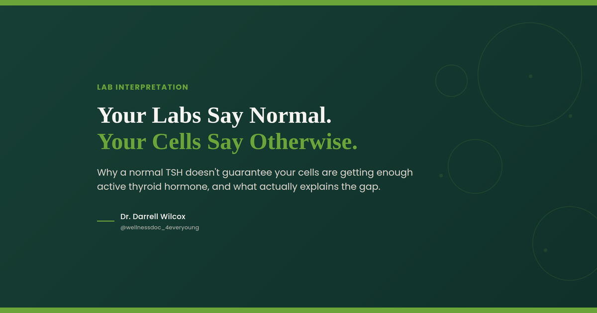 Your Thyroid Labs Say Normal. Here's Why You Still Feel Hypothyroid.