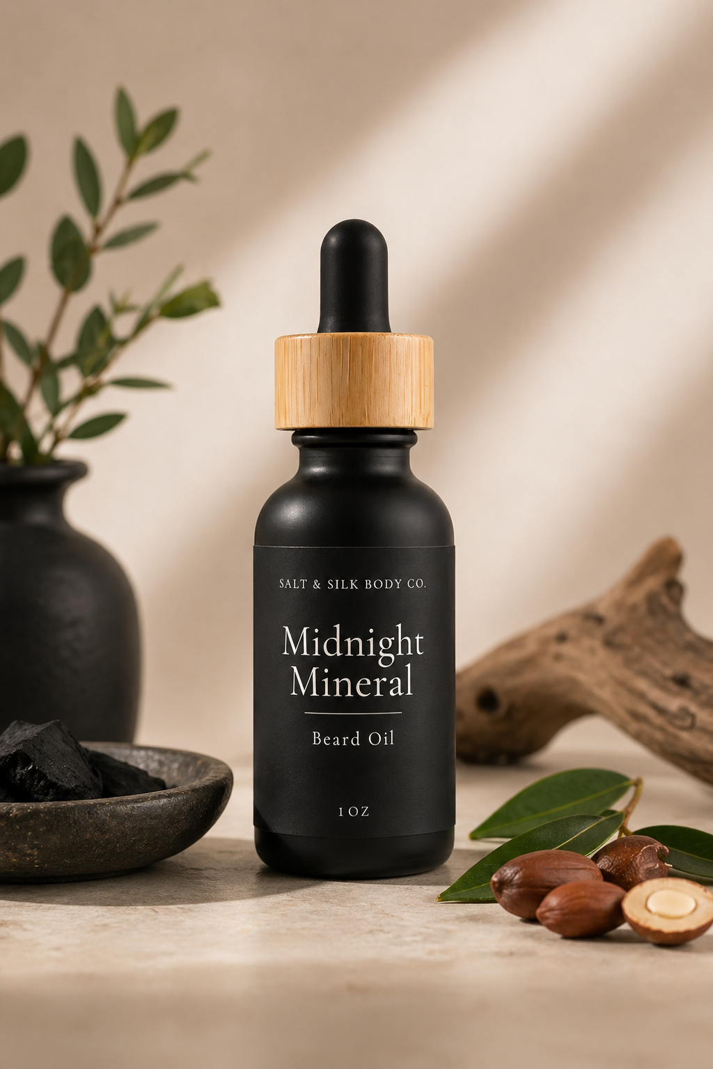 Midnight Mineral Beard Oil