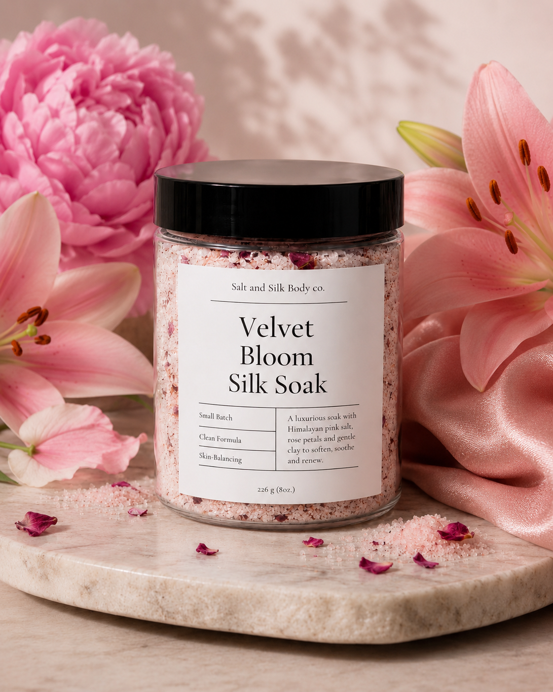 Velvet Bloom Salt Soak