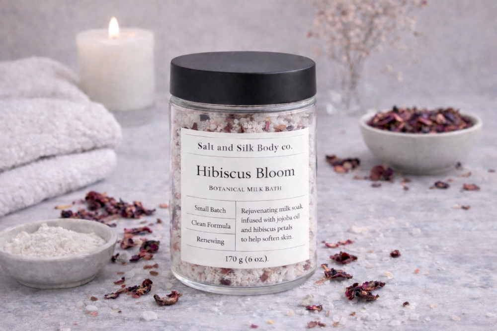 Hibiscus Bloom Milk Soak