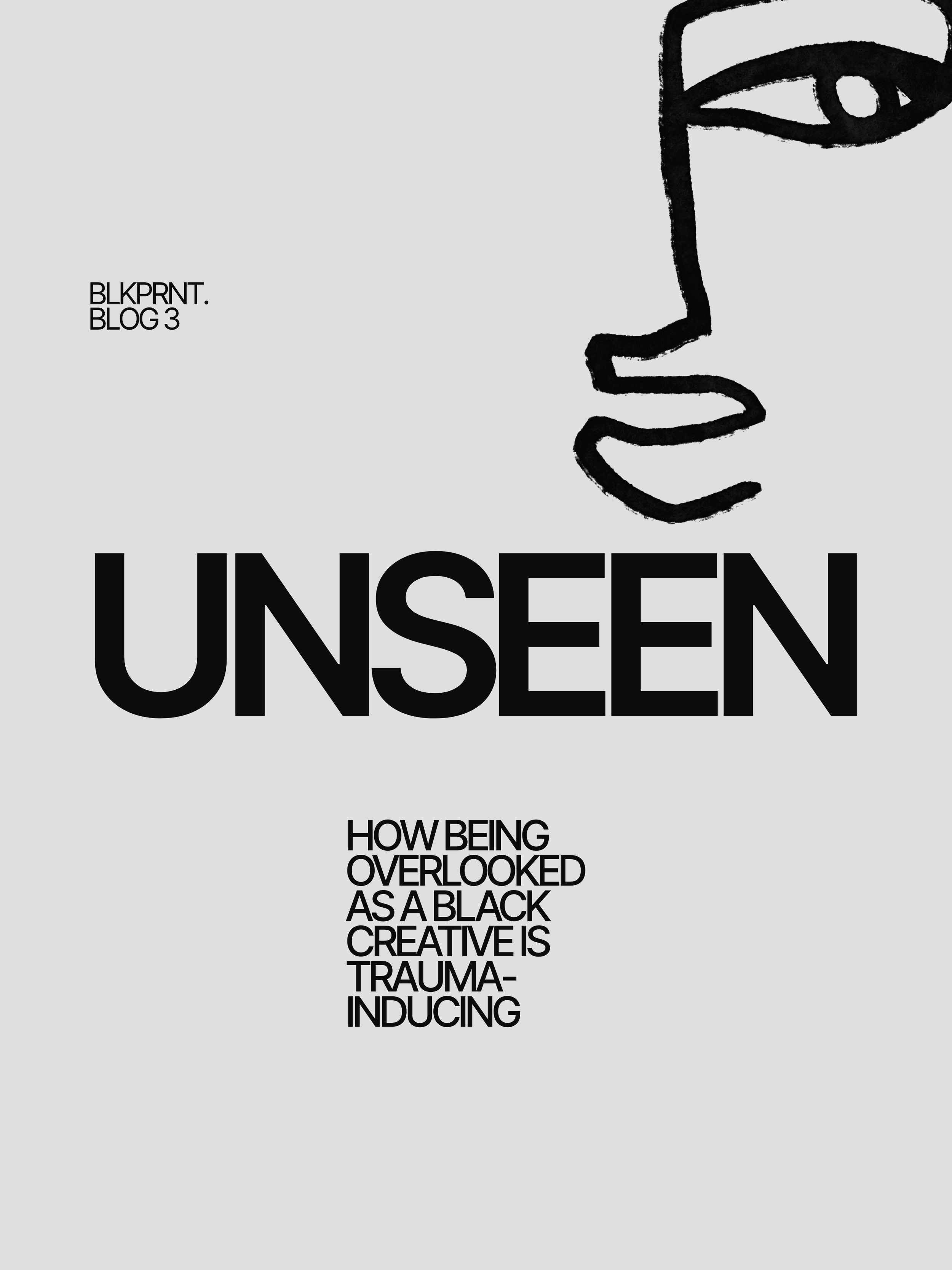 Unseen: Trauma Wounds We Can Face as Black Creatives