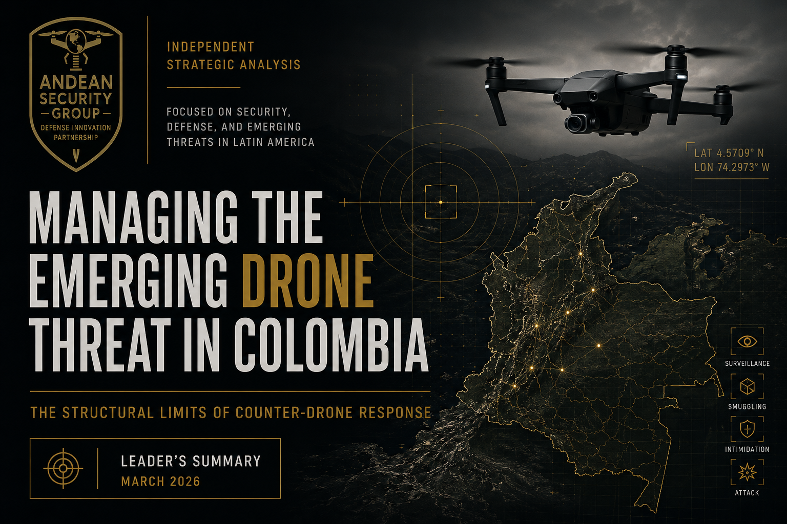Managing the Emerging Drone Threat in Colombia 
