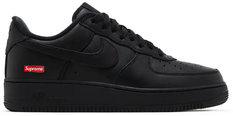 Supreme x Nike Air Force 1 Low 'Box Logo - Black'