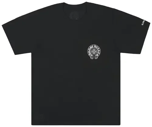 Chrome Hearts Horseshoe Logo Pocket T-Shirt 'Black'