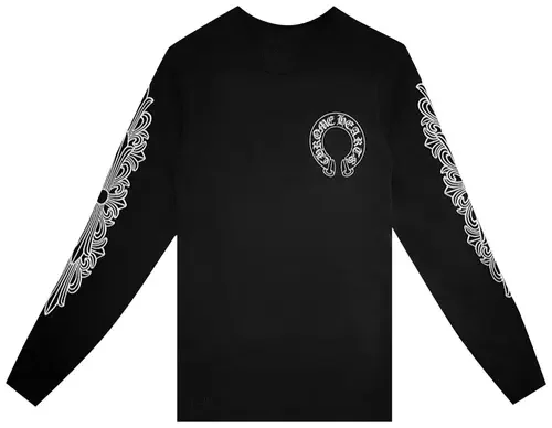 Chrome Hearts Horseshoe Thermal Waffle T-Shirt 'Black'
