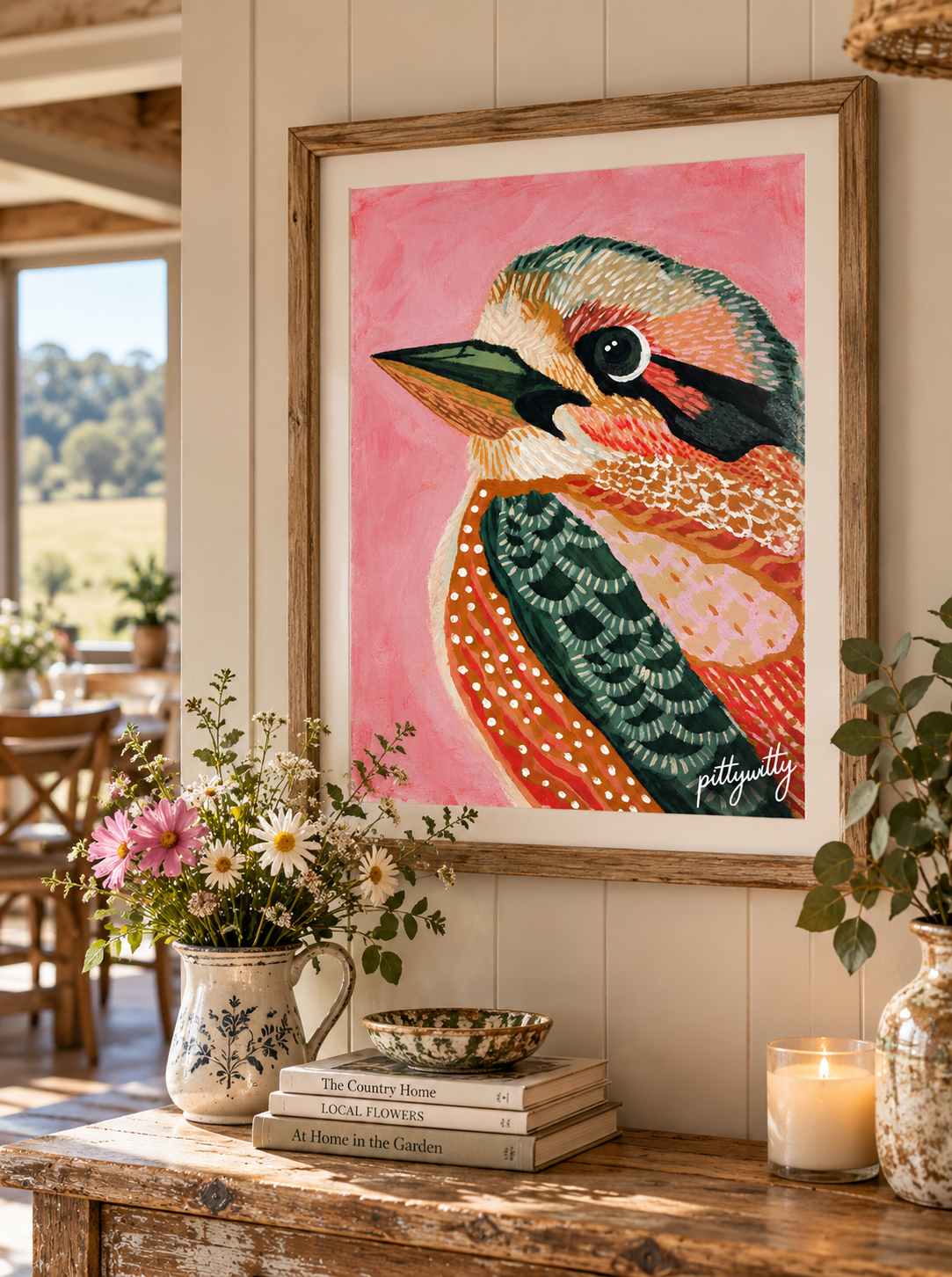 Rustic Kookaburra Cottage Vignette.png