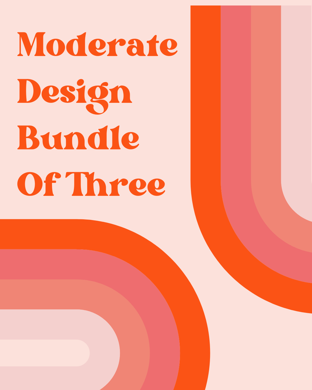 Moderate Design Bundle of Three