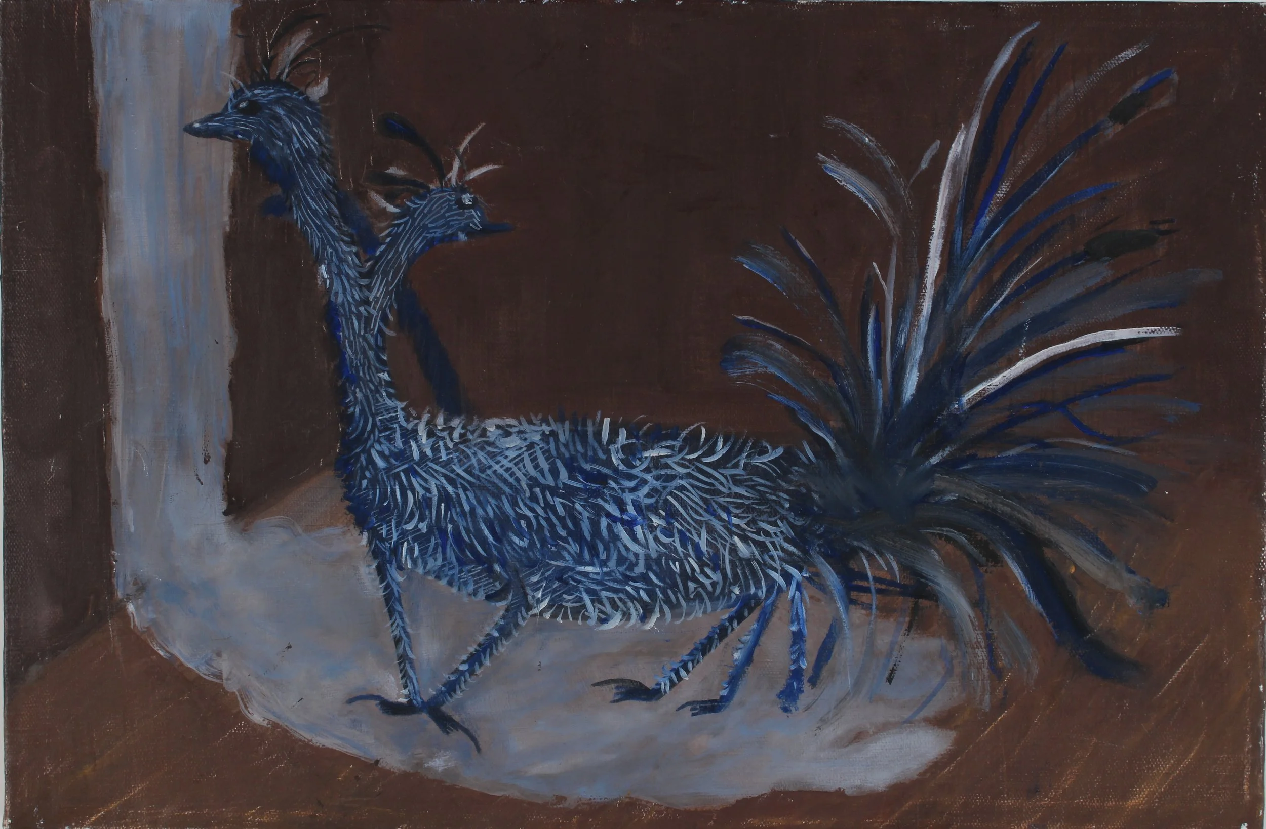 Purificação, 2023. Óleo sobre tela, 30cmx20cm