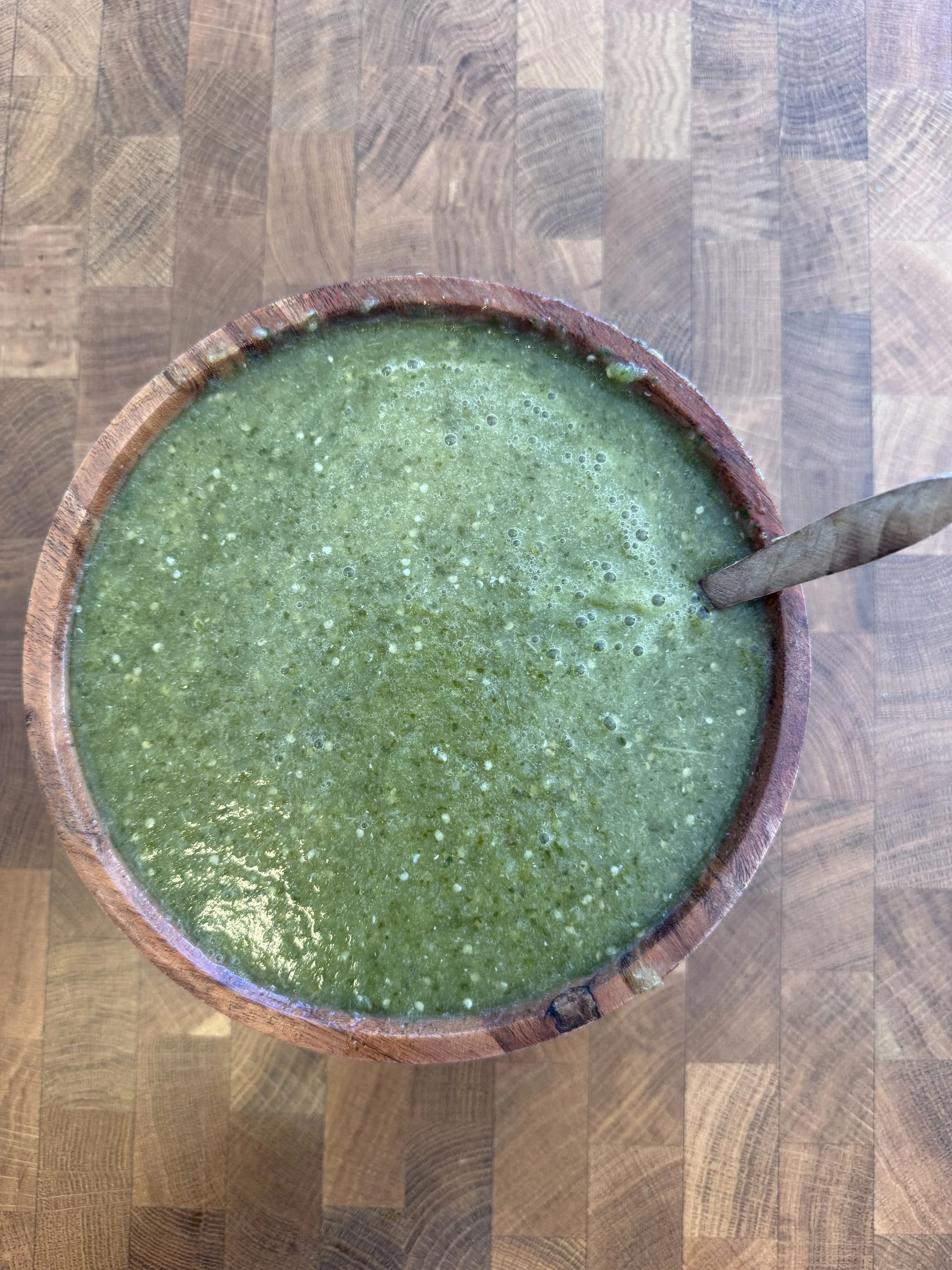 Green tomatillo sauce