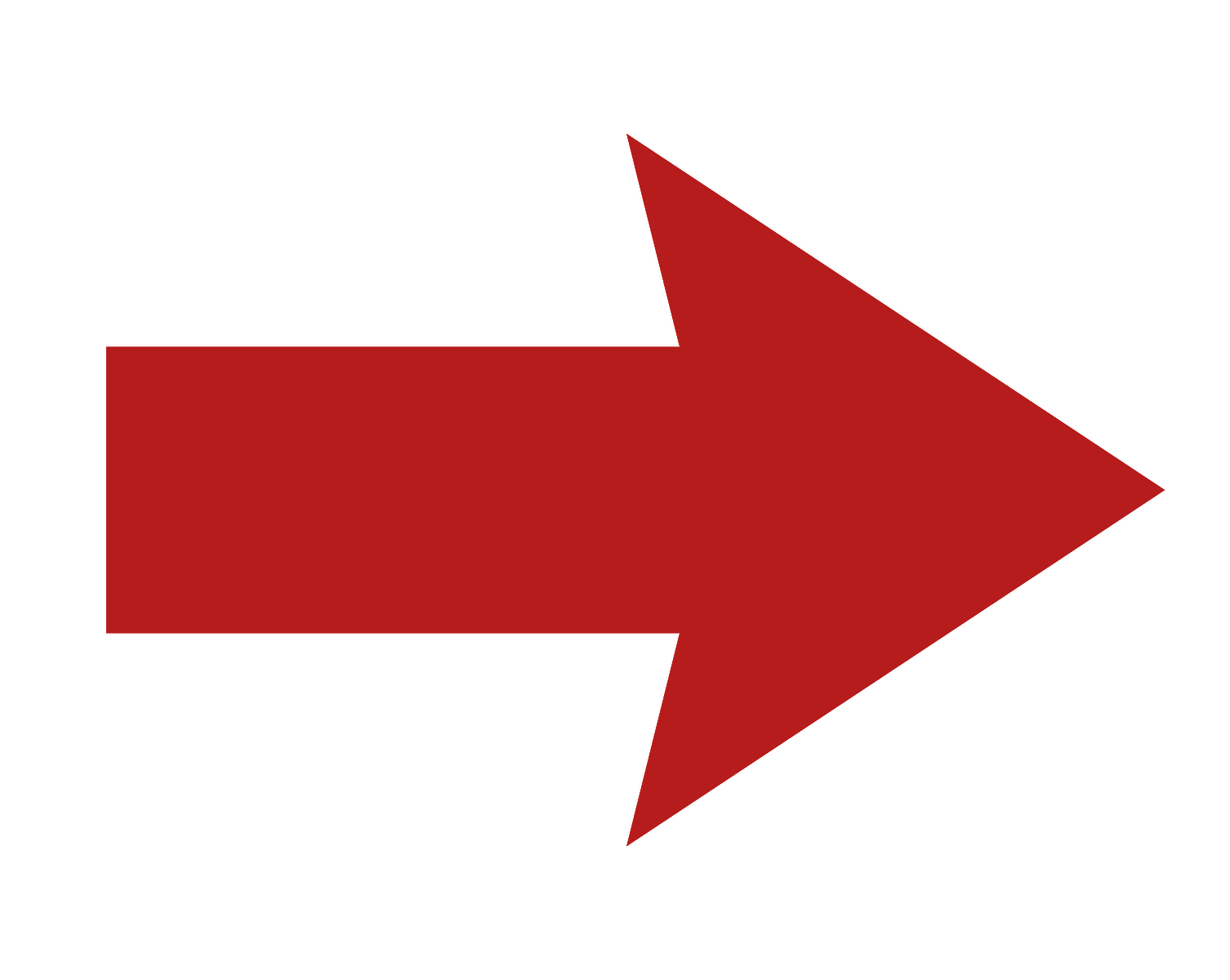 A large red arrow pointing to the right.