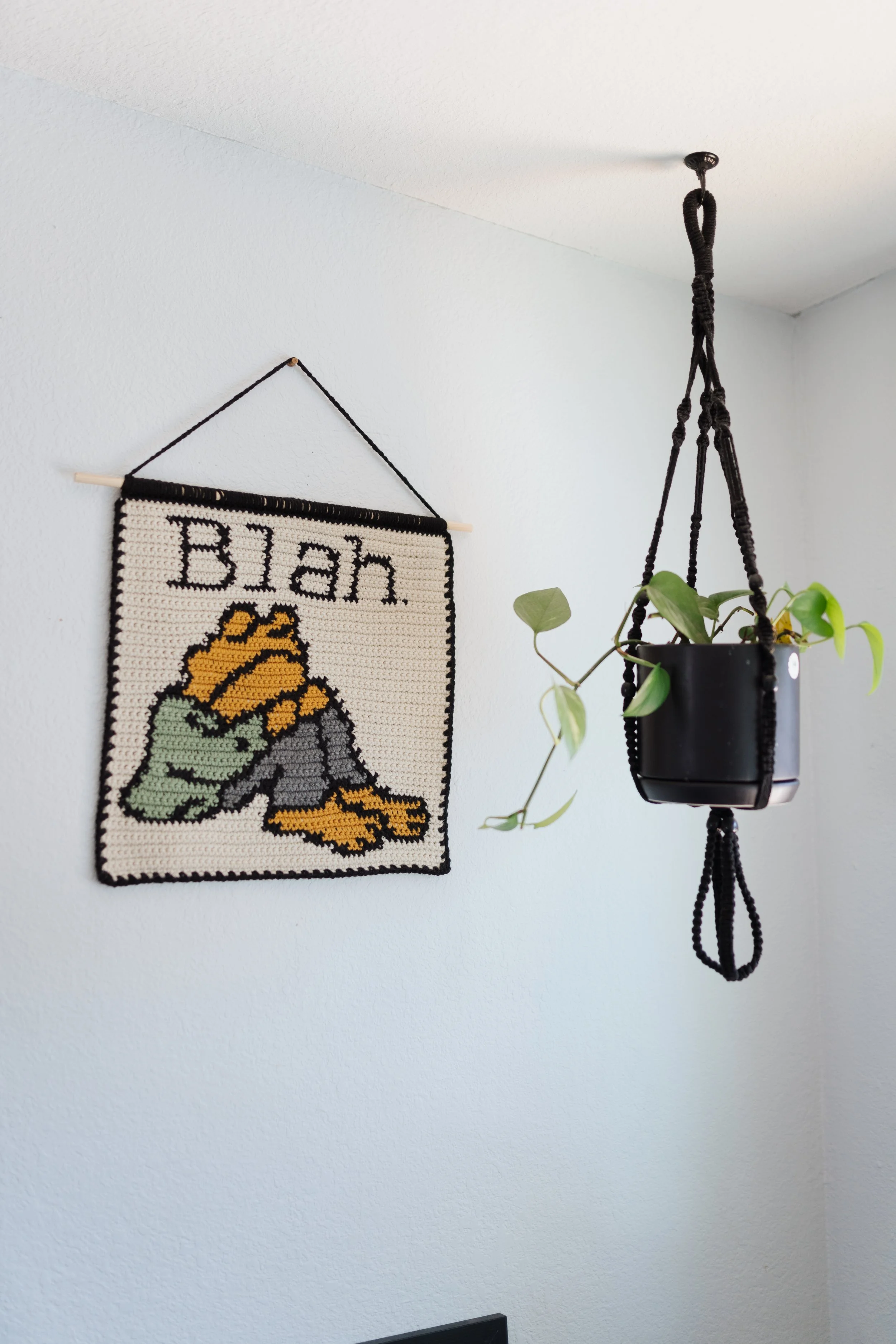 Blah DIGITAL CROCHET PATTERN | PDF download