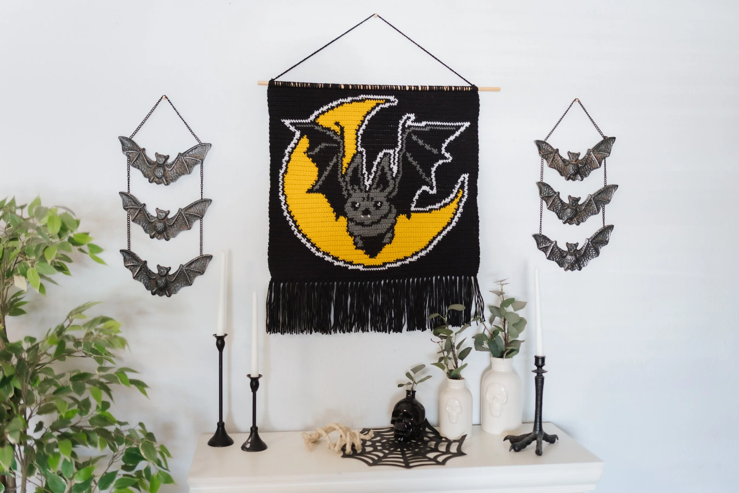 Gone Bats DIGITAL CROCHET PATTERN | instant download (PDF)
