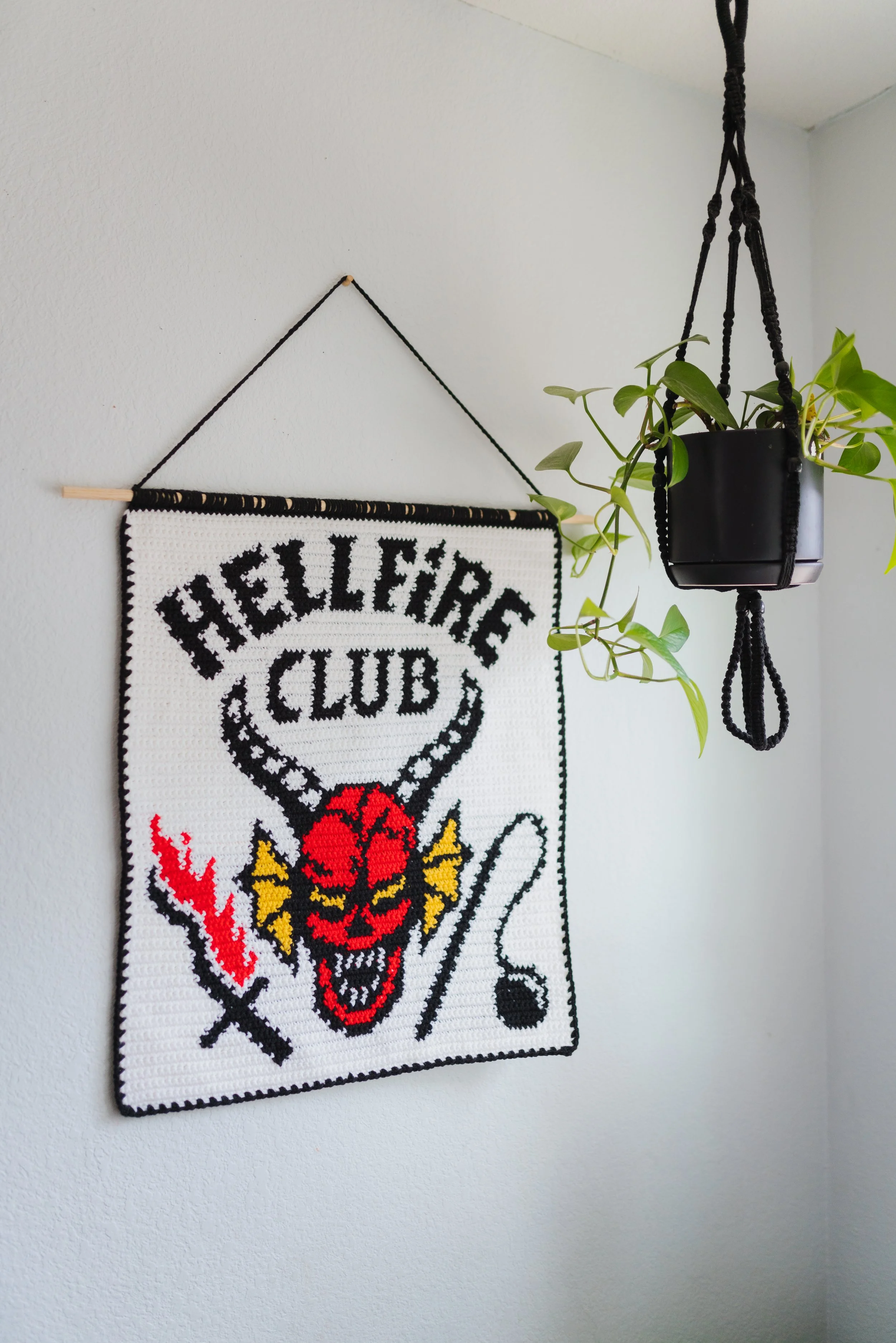 Hellfire Club DIGITAL CROCHET PATTERN | instant download (PDF)
