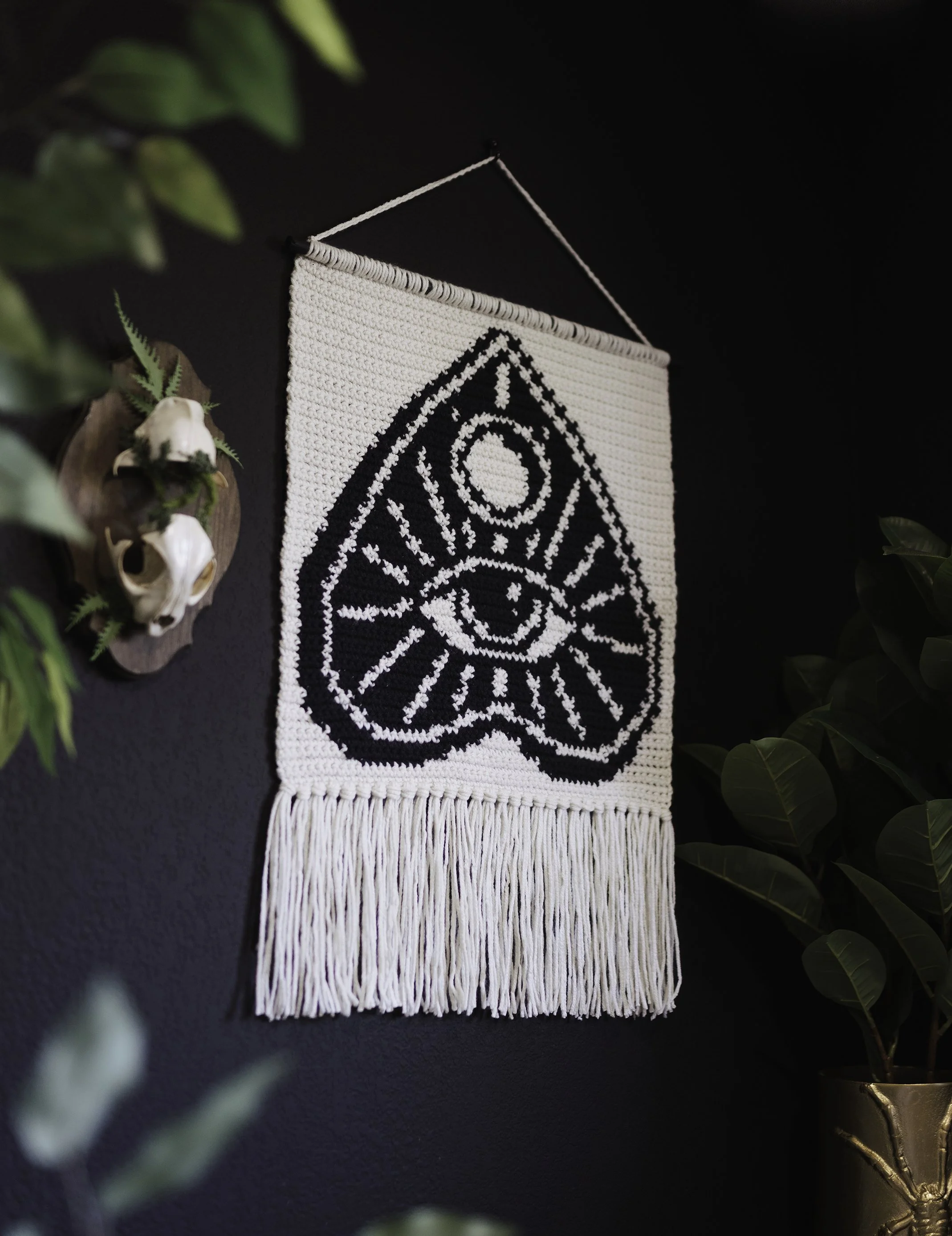 Summoned in Stitches TAPESTRY CROCHET PATTERN / PDF Download